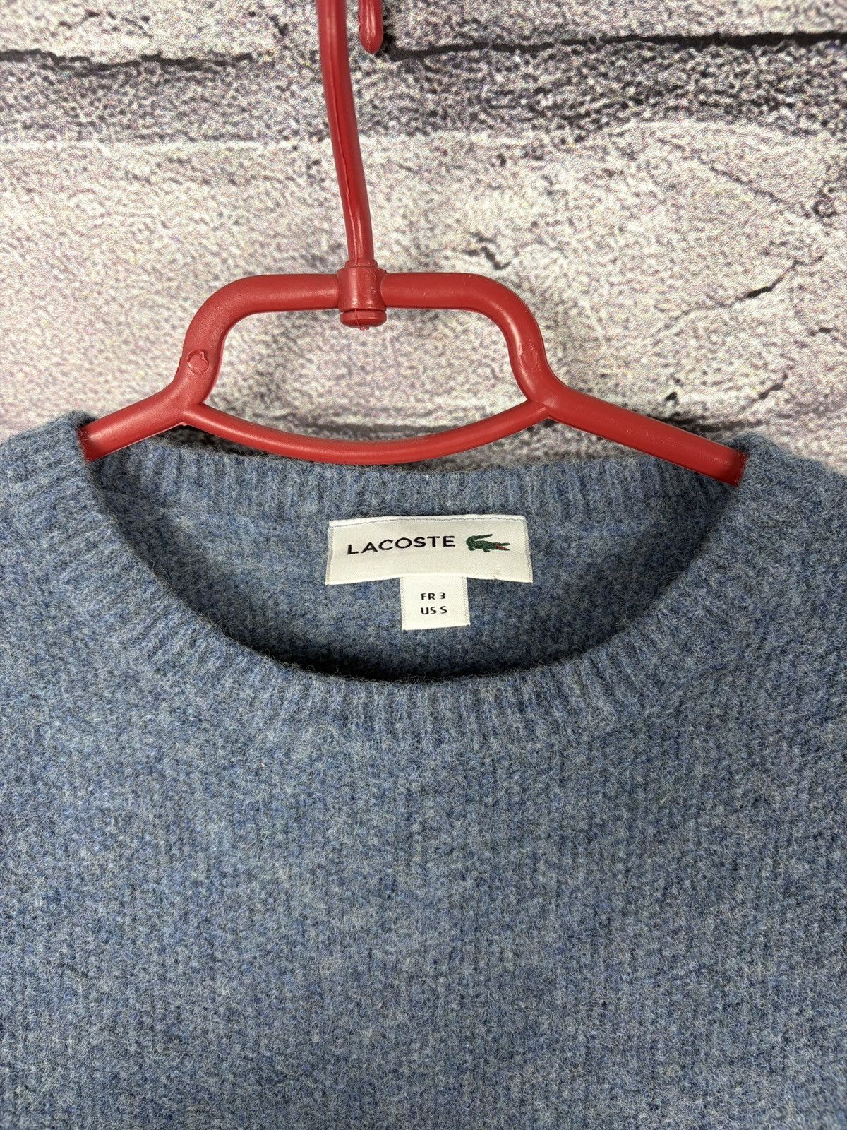 Lacoste Vintage woolen sweater sweatshirt Lacoste fred Size US S / EU 44-46 / 1 - 4 Thumbnail
