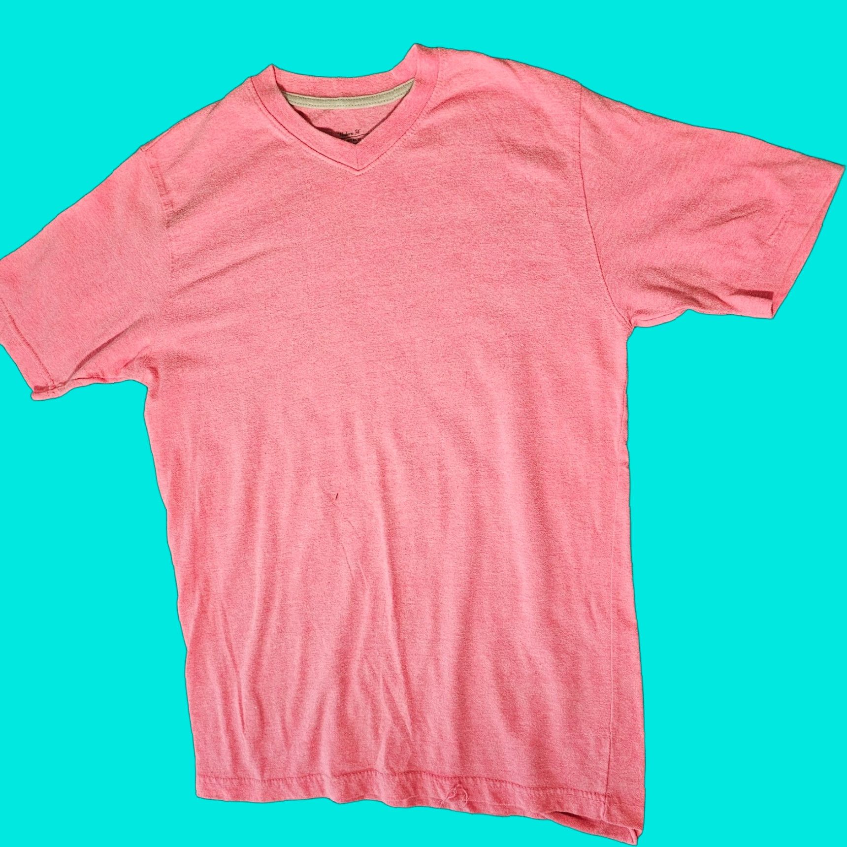Vintage Grey Matter Concepts T Shirt Short Sleeve Pink Men's Size S V Neck Size US S / EU 44-46 / 1 - 1 Thumbnail