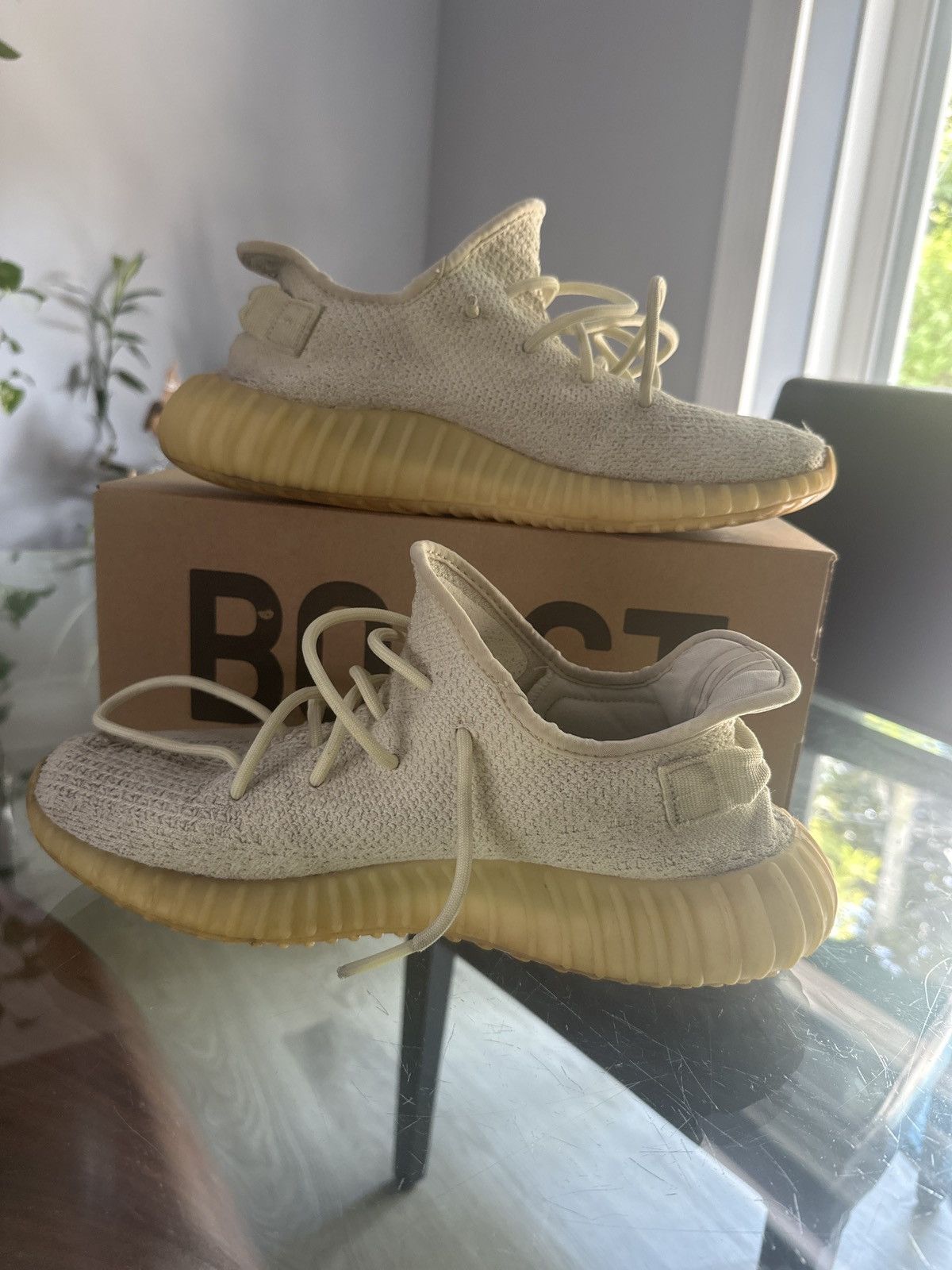 Adidas × Yeezy Yeezy 350 'butter' Size US 10.5 / EU 43-44 - 4 Thumbnail