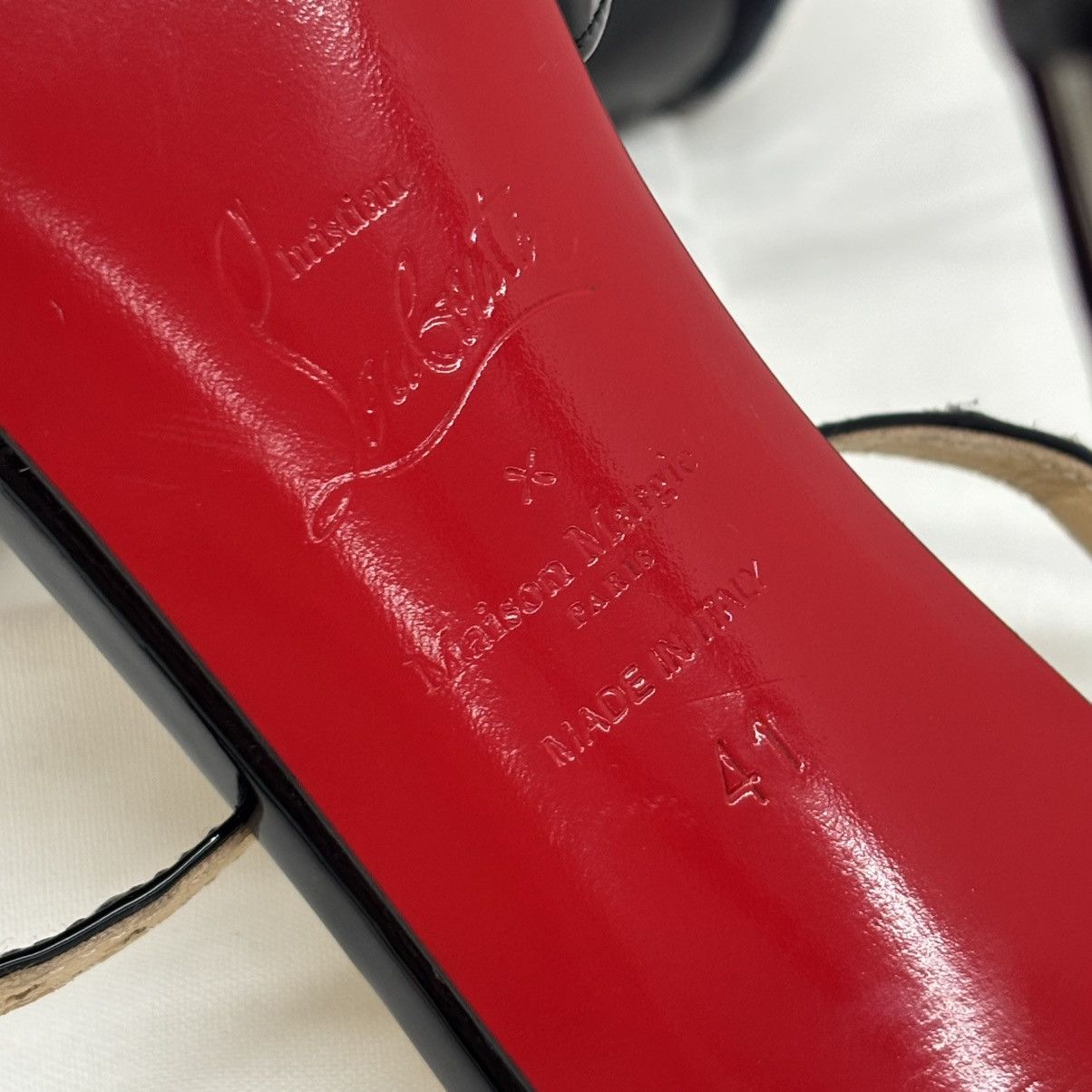 Christian Louboutin Maison Margiela X Christian Louboutin Bilougiela 25 Heels Size US 11 / IT 41 - 13 Thumbnail