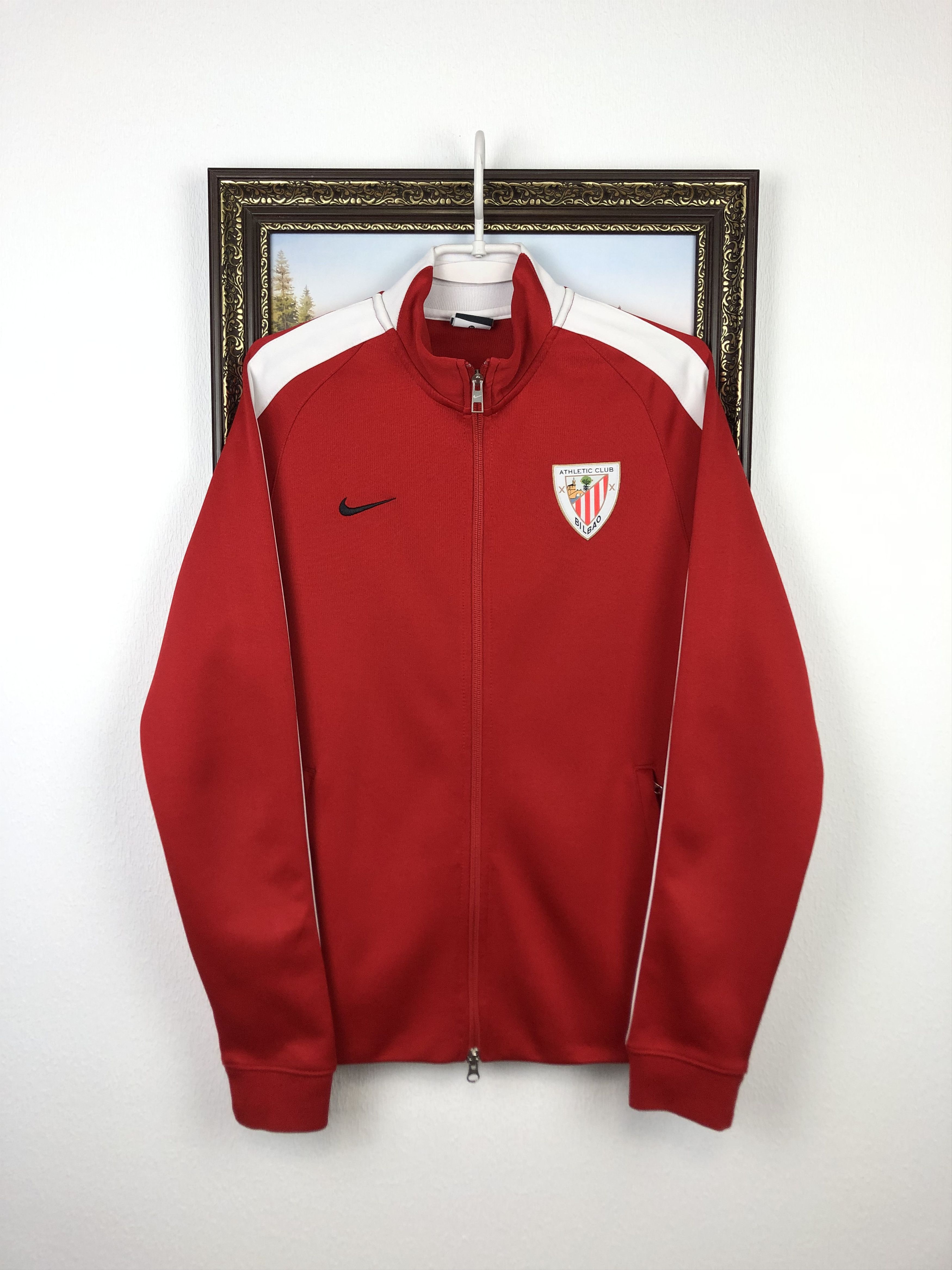 Nike Nike Atletico Madrid Football Jacket Soccer Track Top Red Size US M / EU 48-50 / 2 - 1 Thumbnail