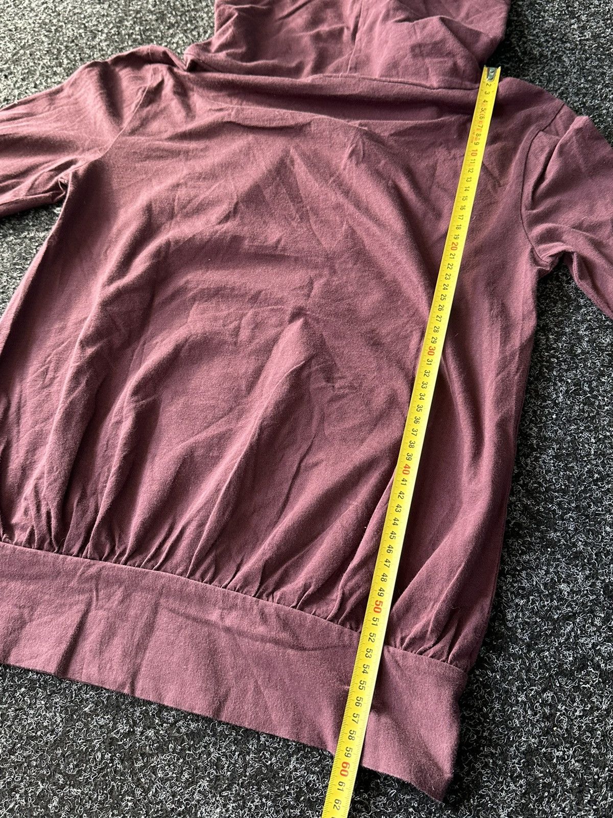 Diesel × Vintage 🚨CRAZY Y2K Diesel Avant Garde Burgundy VINTAGE Long Sleeve Size M / US 6-8 / IT 42-44 - 9 Thumbnail