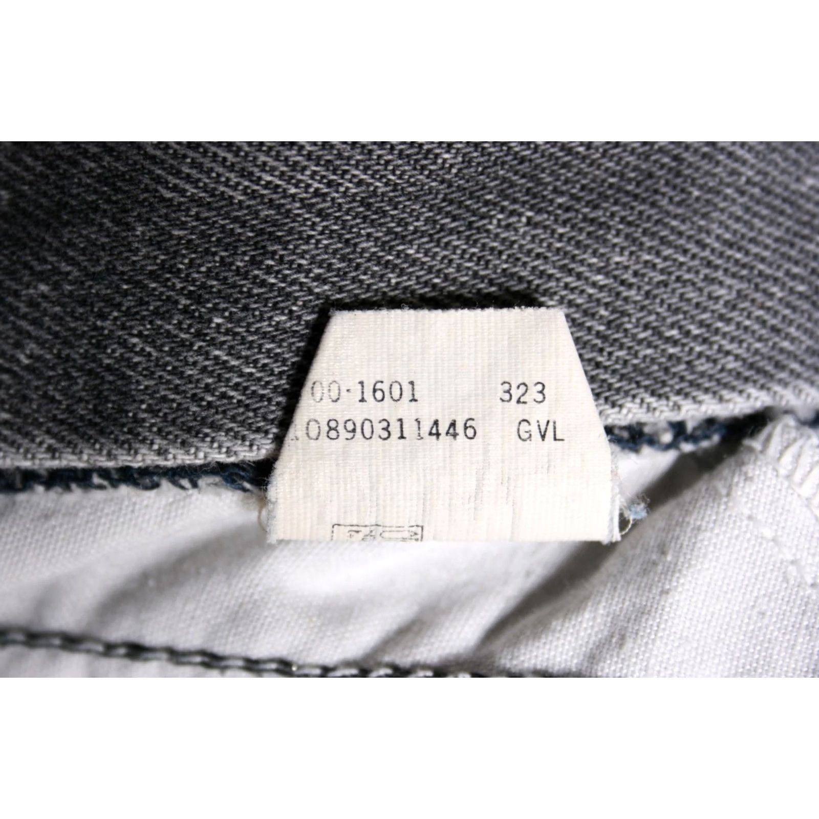 Lee VINTAGE LEE Jeans Women's 26x31 Black Acid Wash High Rise Tapered Leg Modern Classic Vintage Lee Size 26" / US 2 / IT 38 - 8 Thumbnail
