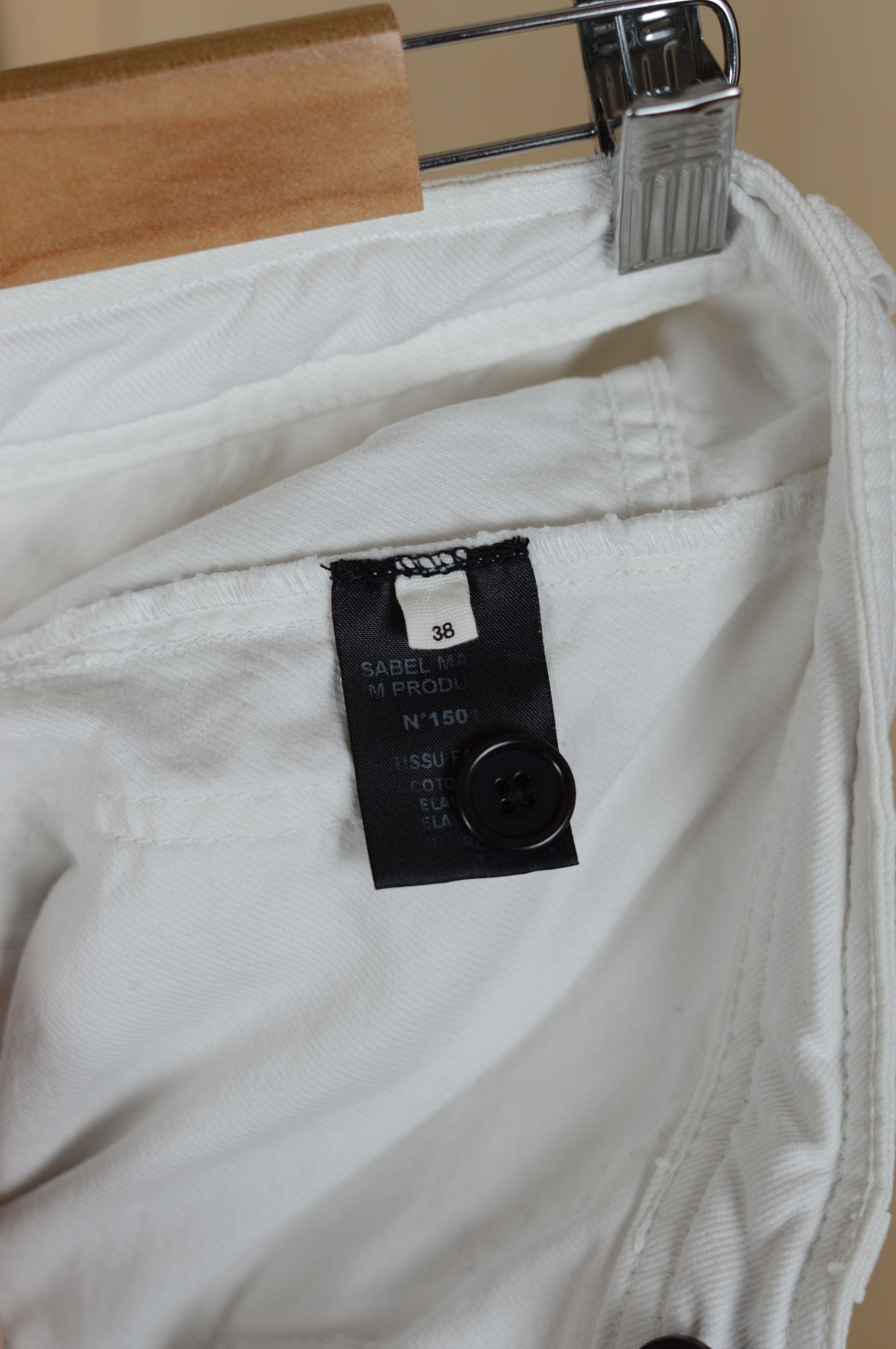 Isabel Marant Etoile Isabel Marant Etoile Pockets Flared White Jeans Pant Size 27" / US 4 / IT 40 - 8 Thumbnail