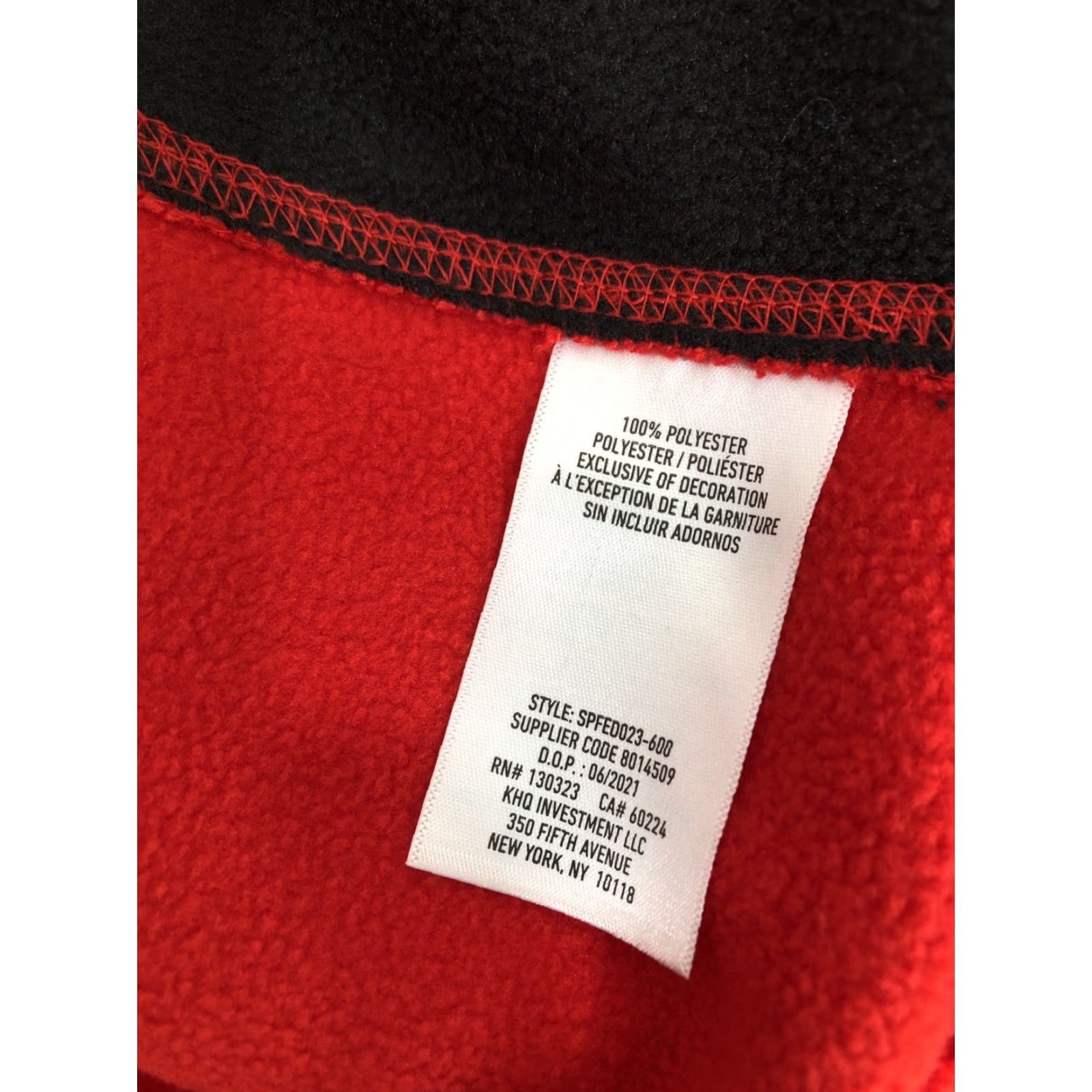 Spyder SPYDER Pullover Jacket Mens S Red Size US S / EU 44-46 / 1 - 7 Thumbnail