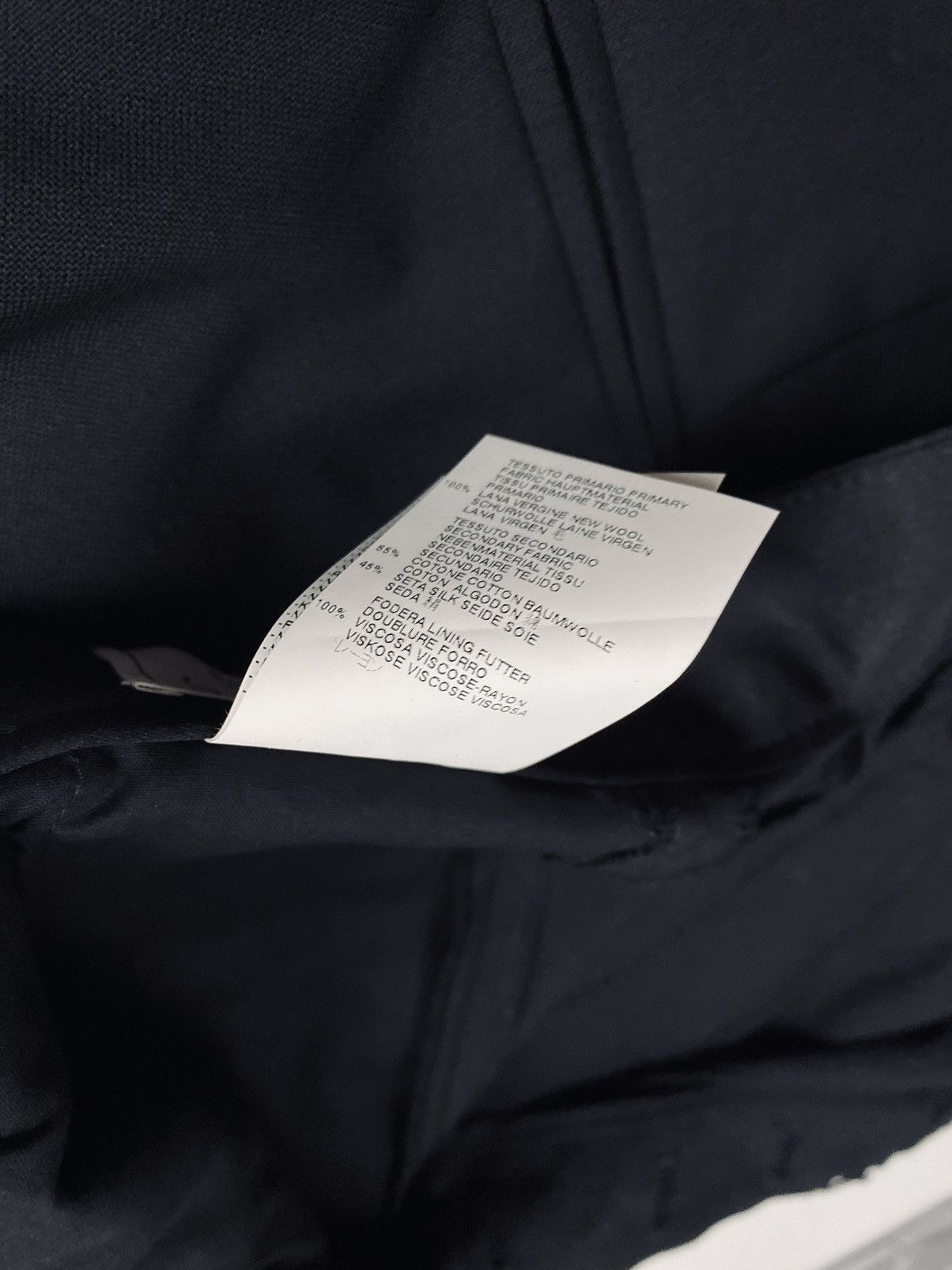 Maison Margiela Maison Margiela 🇮🇹 Black Wool Shawl Lapel 2-btn Tux 50R NWT Size 40R - 24 Thumbnail