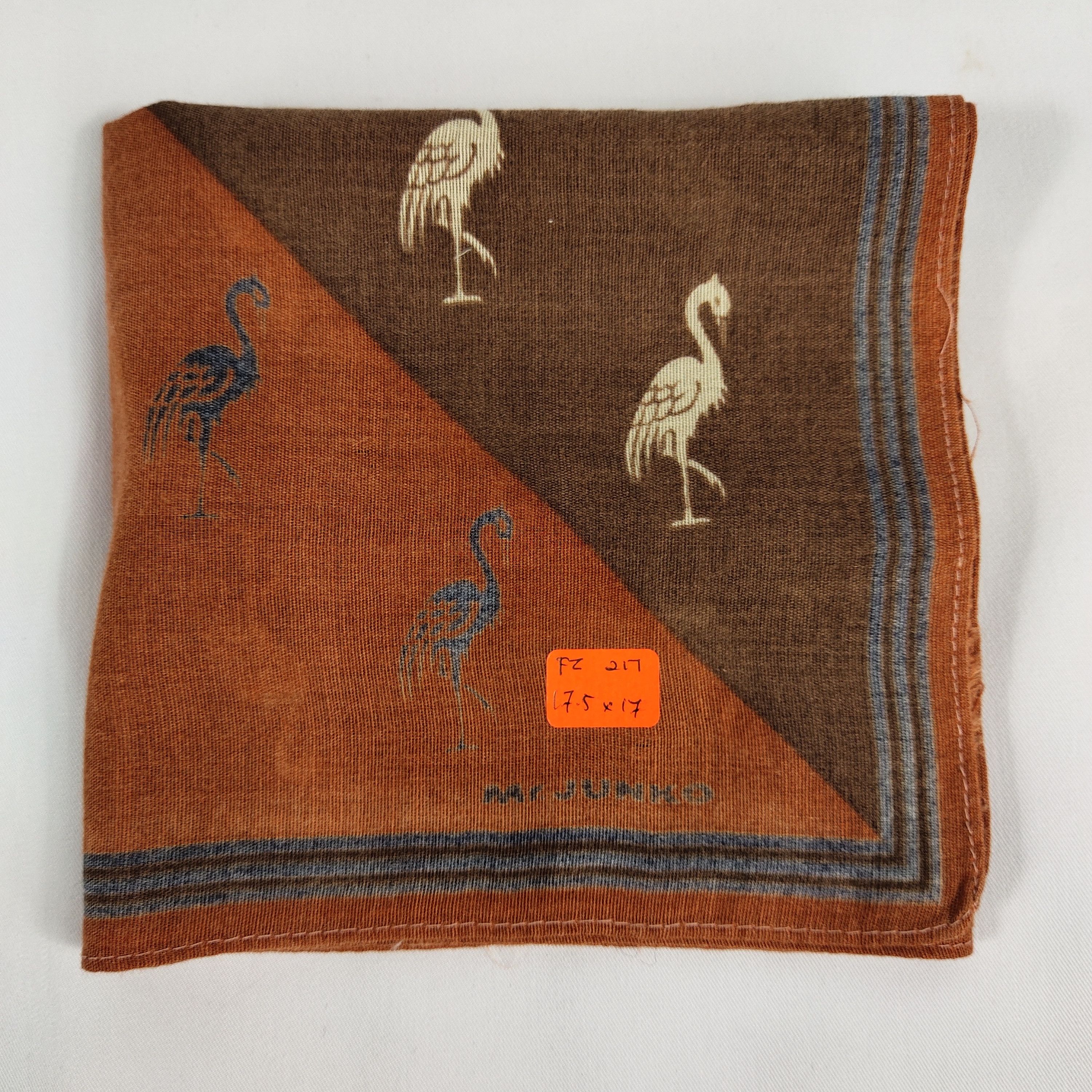 Mr. Junko × Vintage Mr Junko Handkerchief / Neckerchief / Bandana FZ217 Size ONE SIZE - 2 Thumbnail