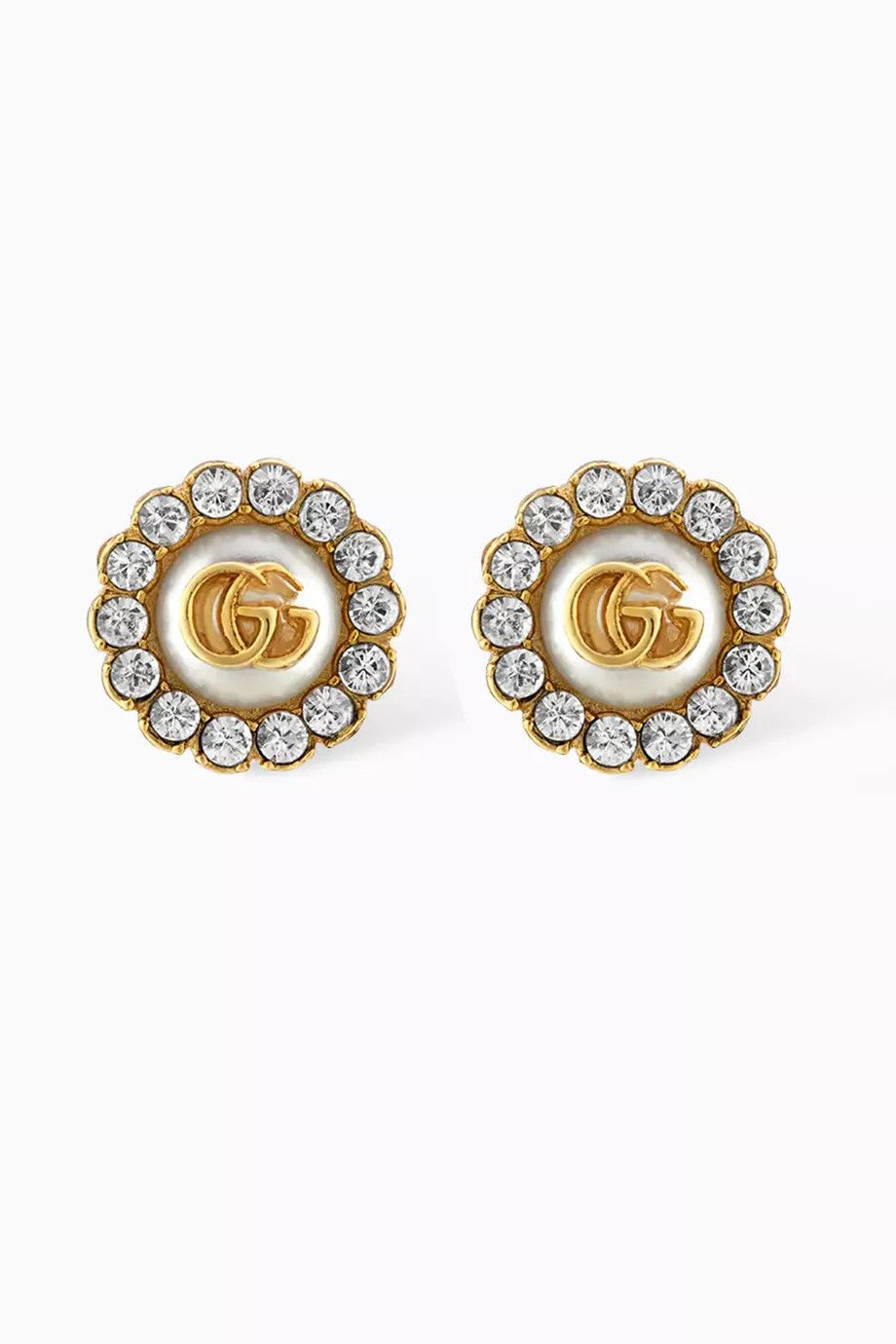 Gucci oc11z0126 Size: OS / Marmont Flower Earrings Multicolor Size ONE SIZE - 1 Thumbnail
