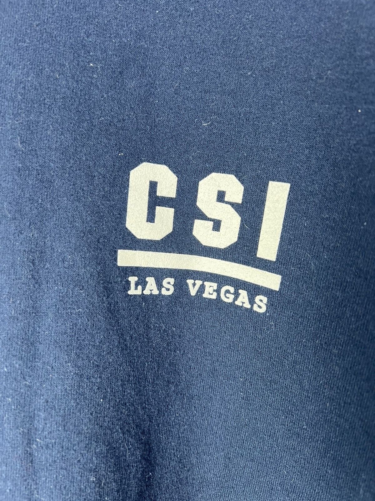 Vintage Vintage CSI: Crime Scene Investigation Las Vegas sweatshirt Size US L / EU 52-54 / 3 - 3 Thumbnail