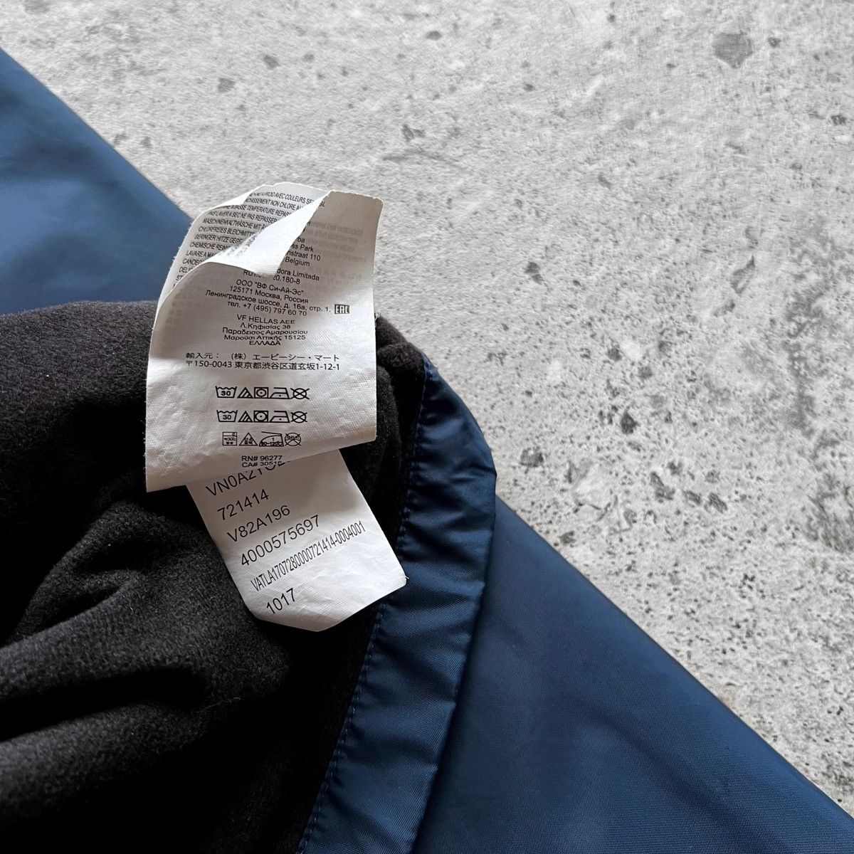 Designer × Vans Vans Mens Blue Turnstall Parka Jacket Big Print Snap Closure Size US S / EU 44-46 / 1 - 9 Thumbnail