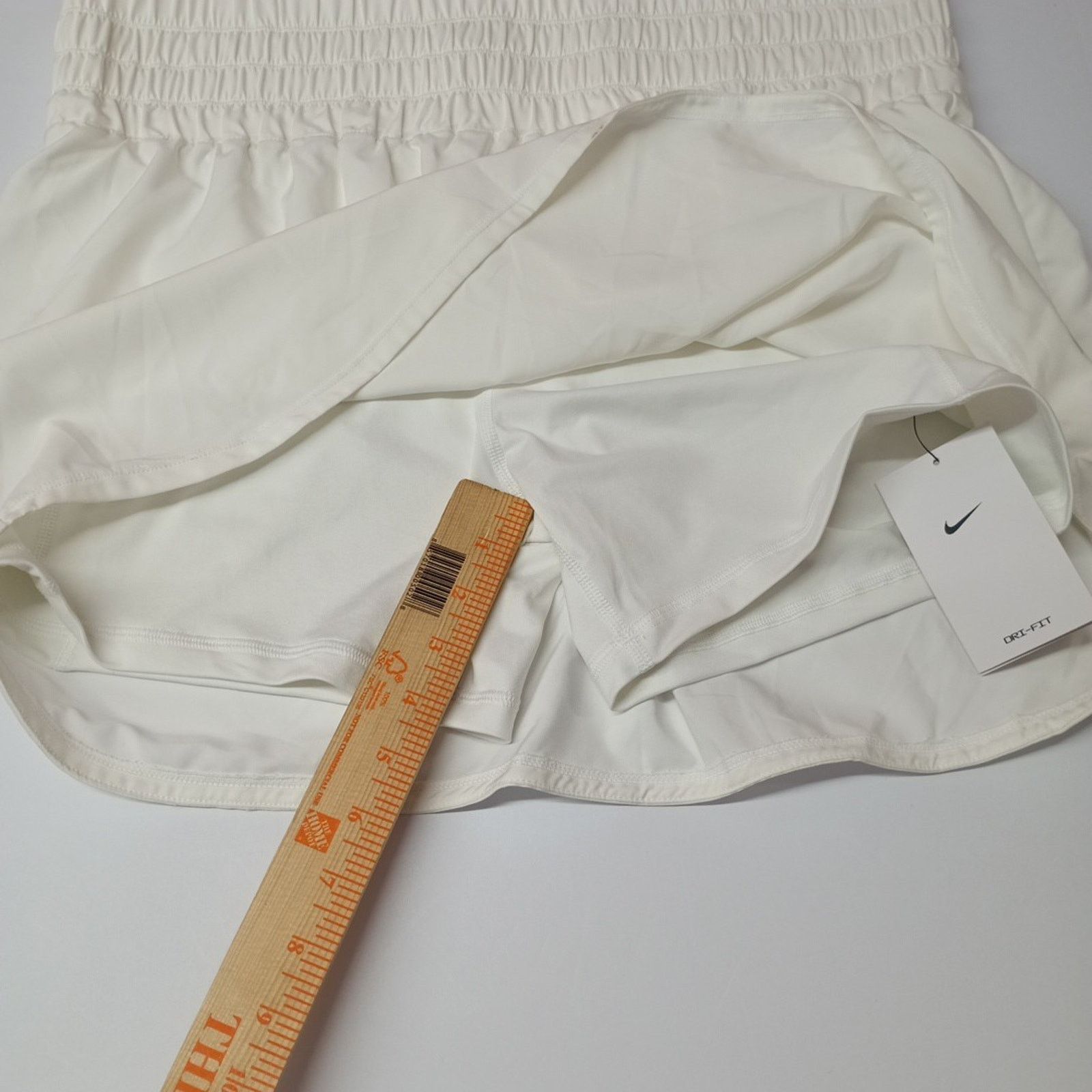 Nike Nike Women's Ultra-High Waisted One Skort WR4 White Size XL Size 36" / US 14 / IT 50 - 2 Thumbnail