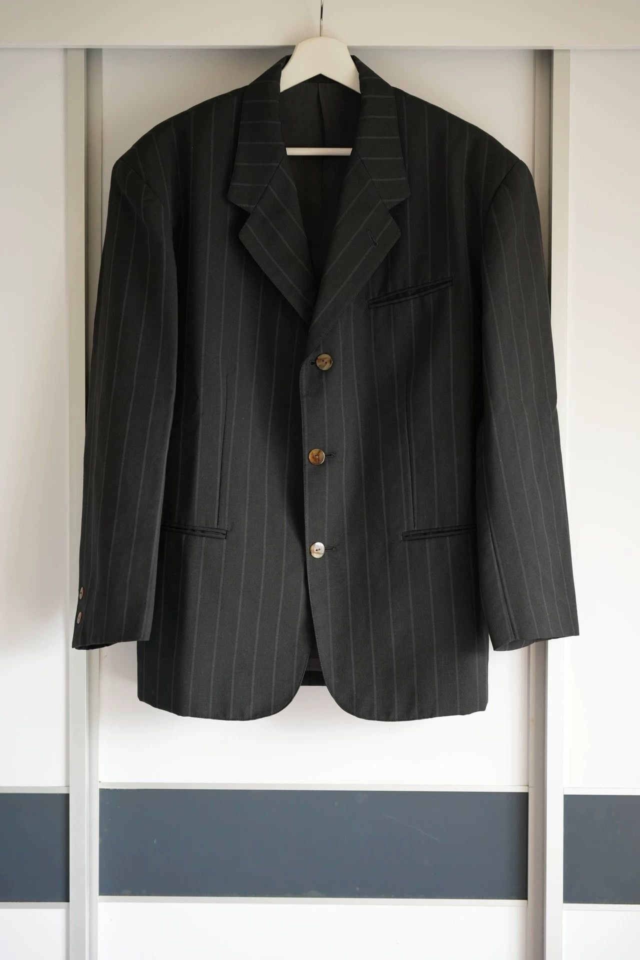 Jean Paul Gaultier Multi-Color Striped Light Jacket - Size M Size US M / EU 48-50 / 2 - 1 Thumbnail