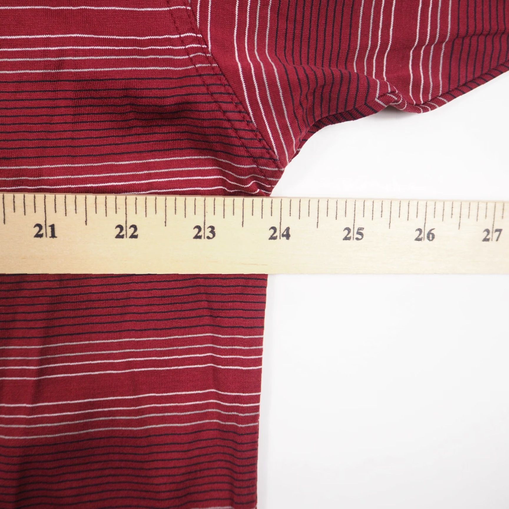 Vintage Tiger Woods Polo Shirt - Red Striped Golf Casual Short Sleeve Shirt - Men's Size Large Size US L / EU 52-54 / 3 - 7 Thumbnail