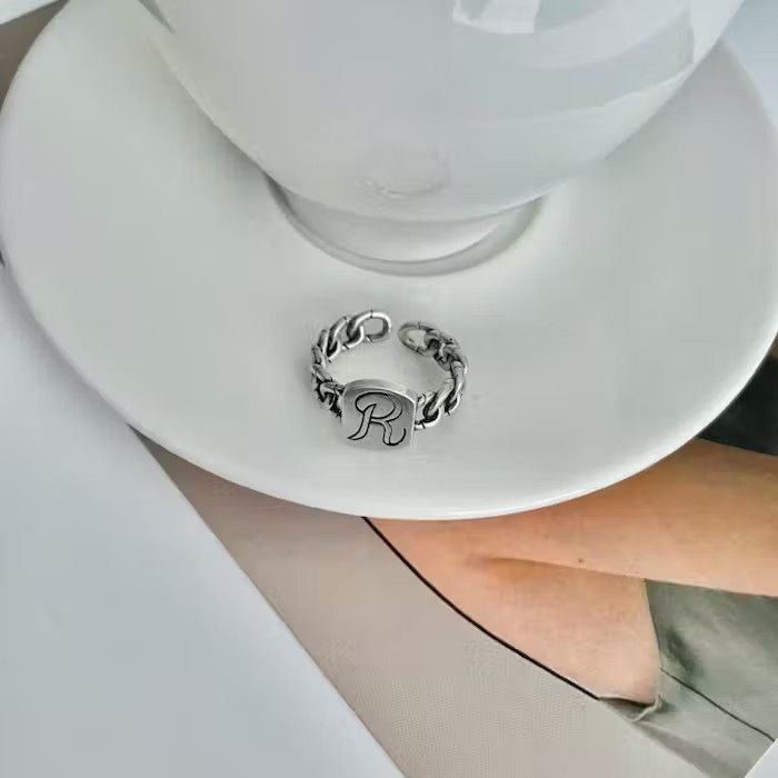 Jewelry × Vintage 925 Silver Ring Size ONE SIZE - 5 Thumbnail