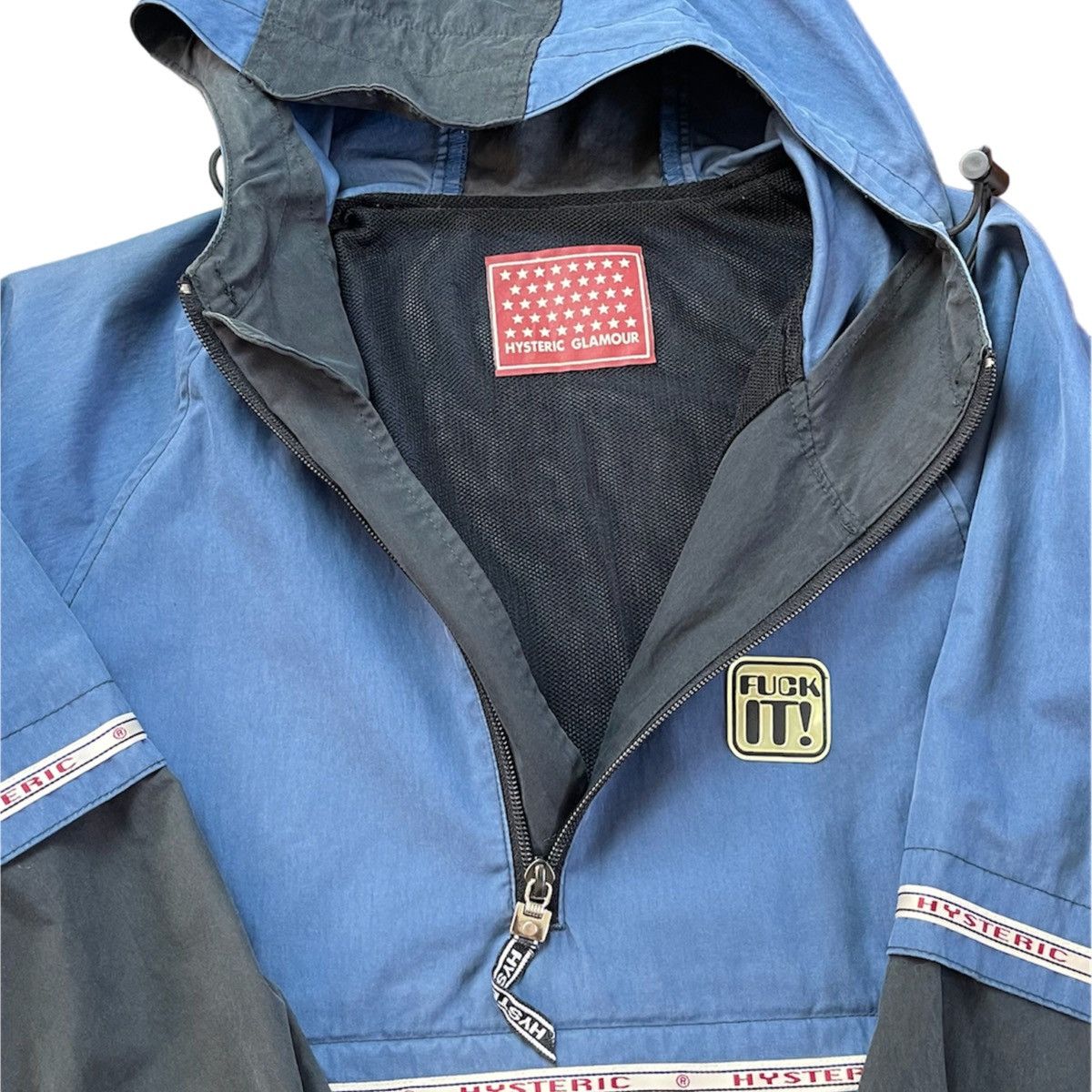 Hysteric Glamour Vintage Hysteric Glamour "Fuck It!" Cagoule Jacket Size US L / EU 52-54 / 3 - 4 Thumbnail