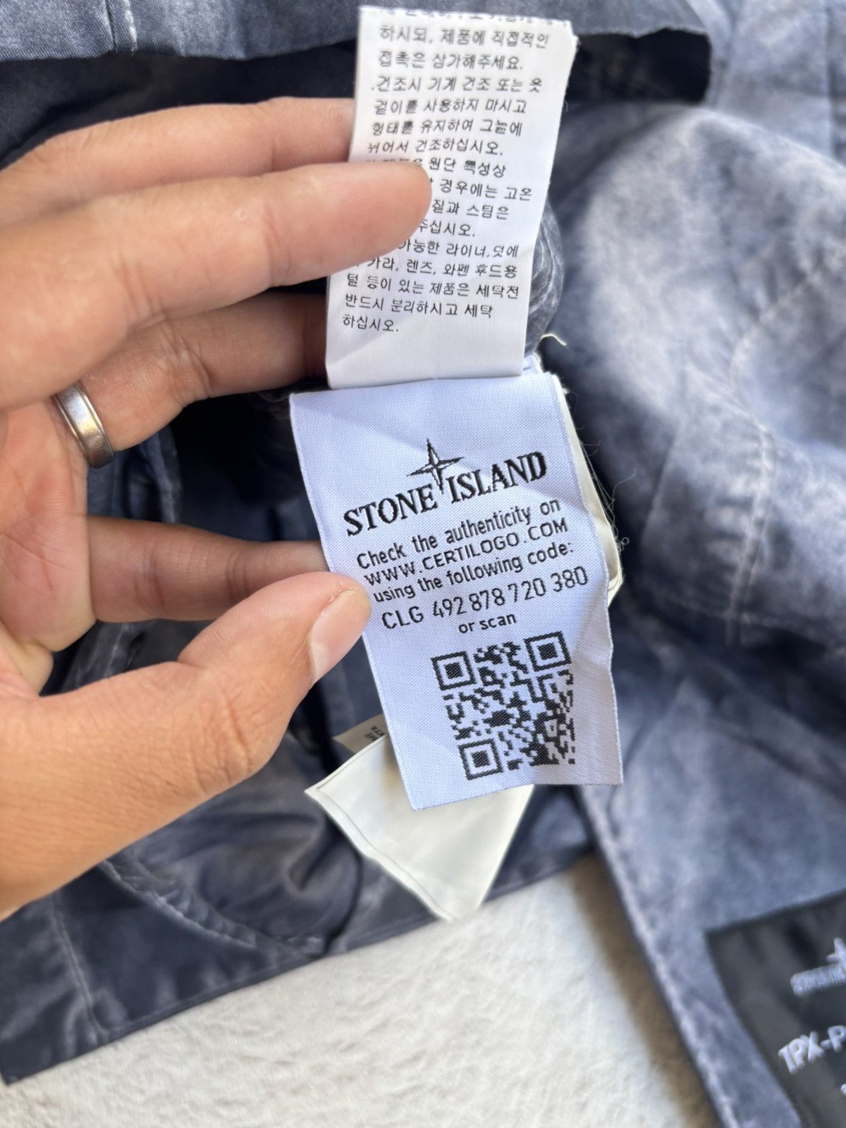 Stone Island Shadow Project Stone island shadow project tpx polyster jacket Size US M / EU 48-50 / 2 - 14 Thumbnail