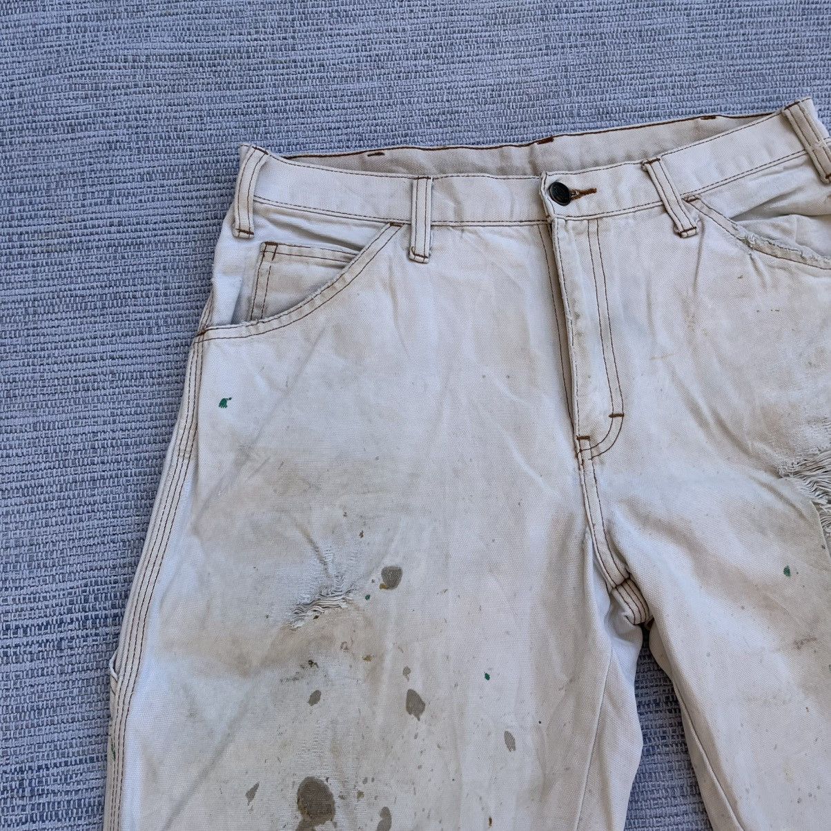 Dickies × Vintage Vintage distressed dickies workwear Size US 32 / EU 48 - 6 Thumbnail