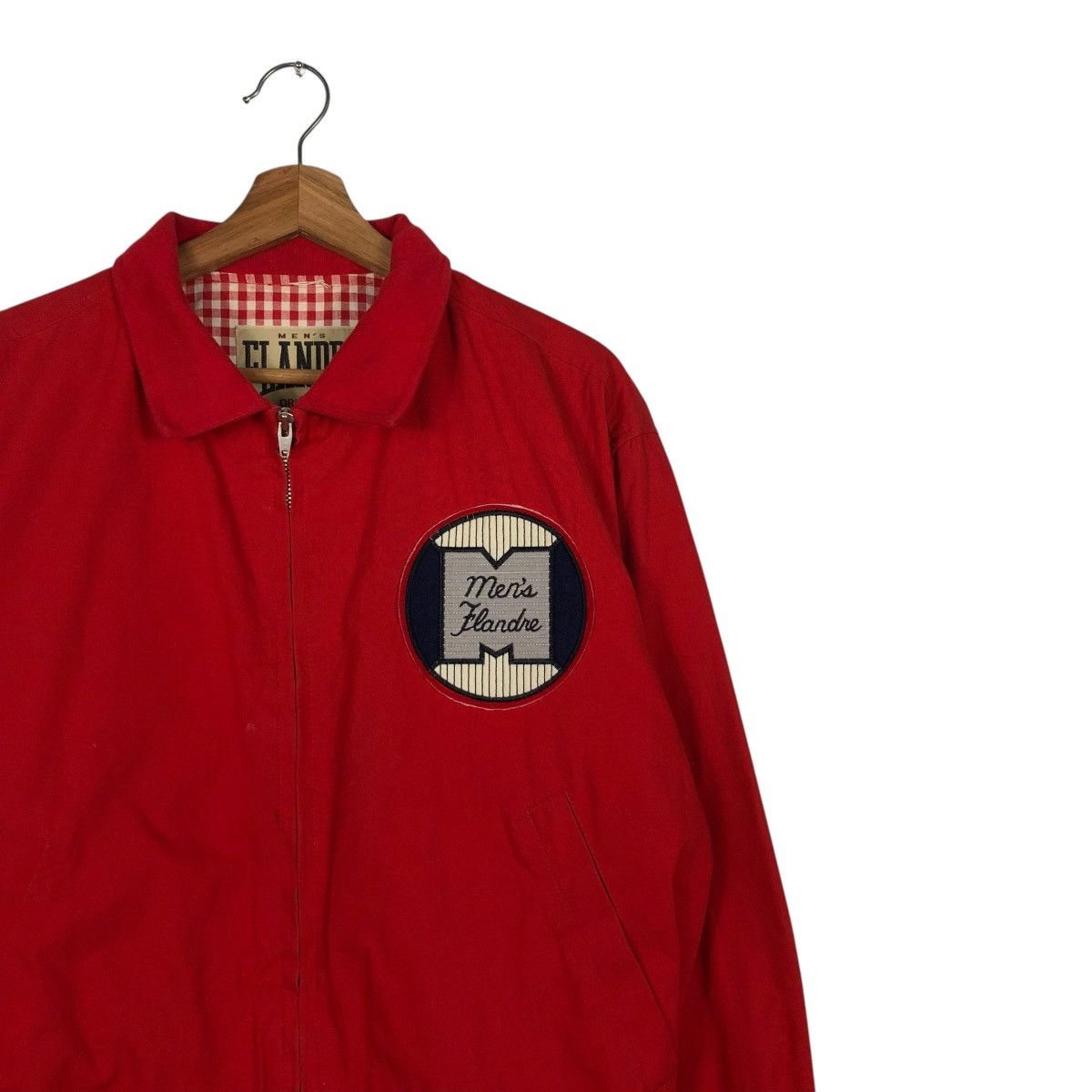 Japanese Brand 🔥RICH RED VINTAGE BOMBER JACKET MEN’S FLANDRE ISSEY MIYAKE Size US M / EU 48-50 / 2 - 8 Thumbnail