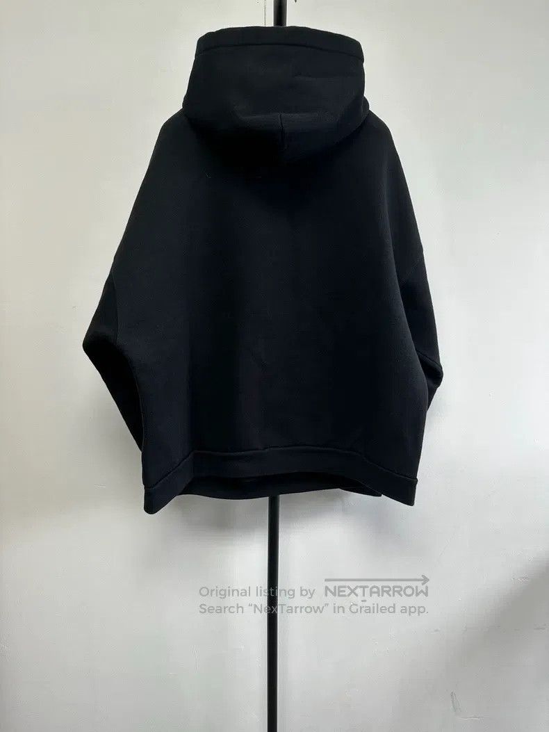Balenciaga Balenciaga Letter Printed Fleece Hooded Sweatshirt with Dr Size US M / EU 48-50 / 2 - 2 Thumbnail