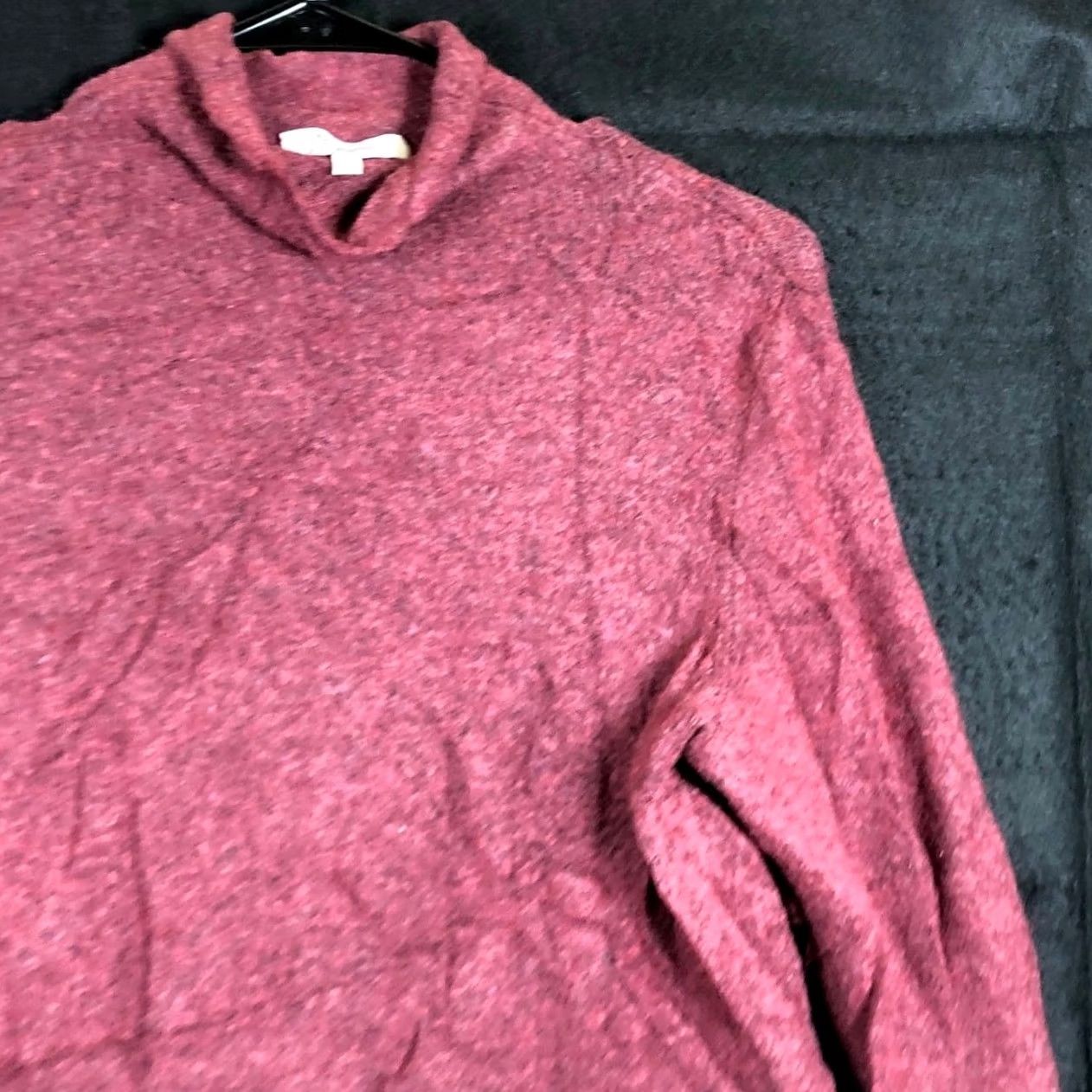 Madewell Madewell Womens Sweater Maroon High Neck Pullover Wool Alpaca Blend Stretch S Size S / US 4 / IT 40 - 5 Thumbnail