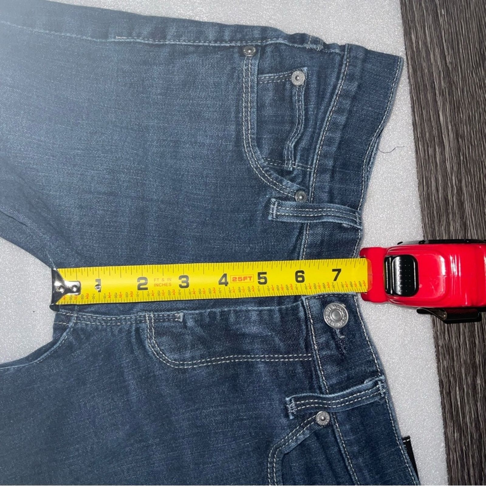 7 For All Mankind 7 For All Mankimd 7FAM Straight Leg Denim Jeans 26 Size 26" / US 2 / IT 38 - 6 Thumbnail