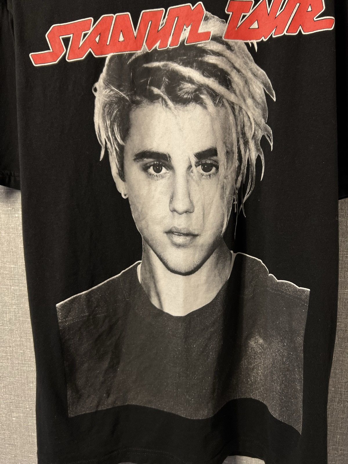 Other 2017 Justin Bieber Purpose Stadium Tour Big Logo T-Shirt Size US L / EU 52-54 / 3 - 3 Thumbnail