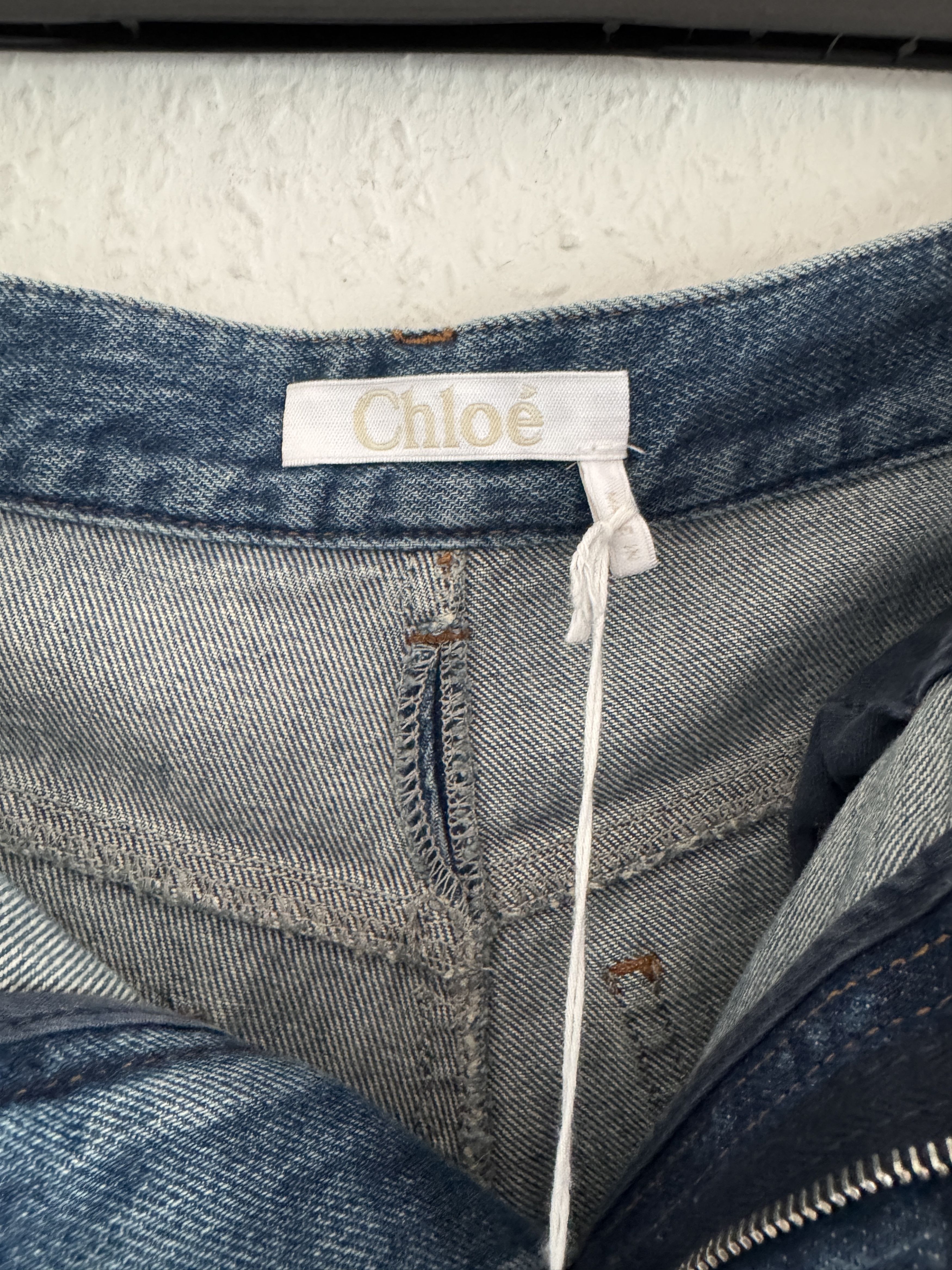 Chloe Blue Denim Skirt – Size 42 Size 30" / US 8 / IT 44 - 25 Thumbnail
