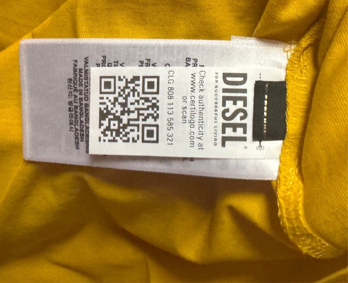 Diesel T-shirt Diésel Size US L / EU 52-54 / 3 - 4 Thumbnail