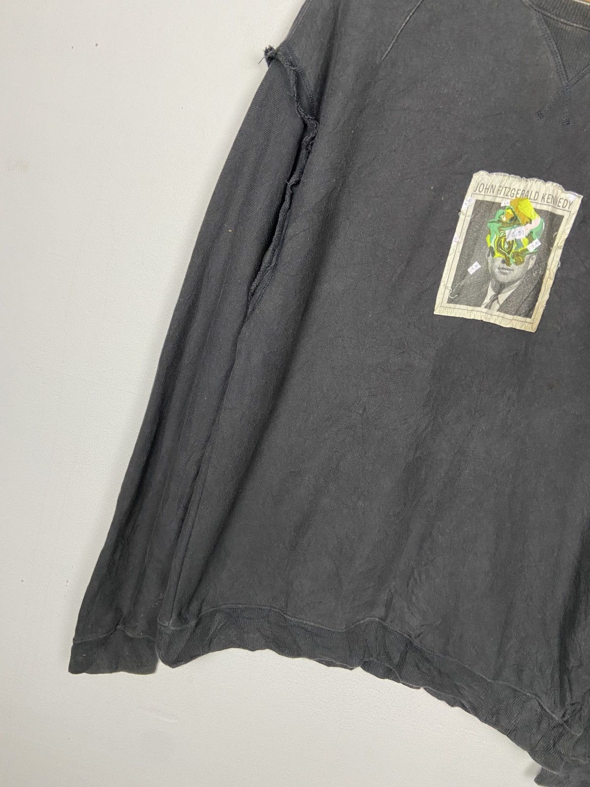 Japanese Brand NAME JOHN F KENNEDY PHOTOPRINT SWEATSHIRT RARE Size US L / EU 52-54 / 3 - 3 Thumbnail
