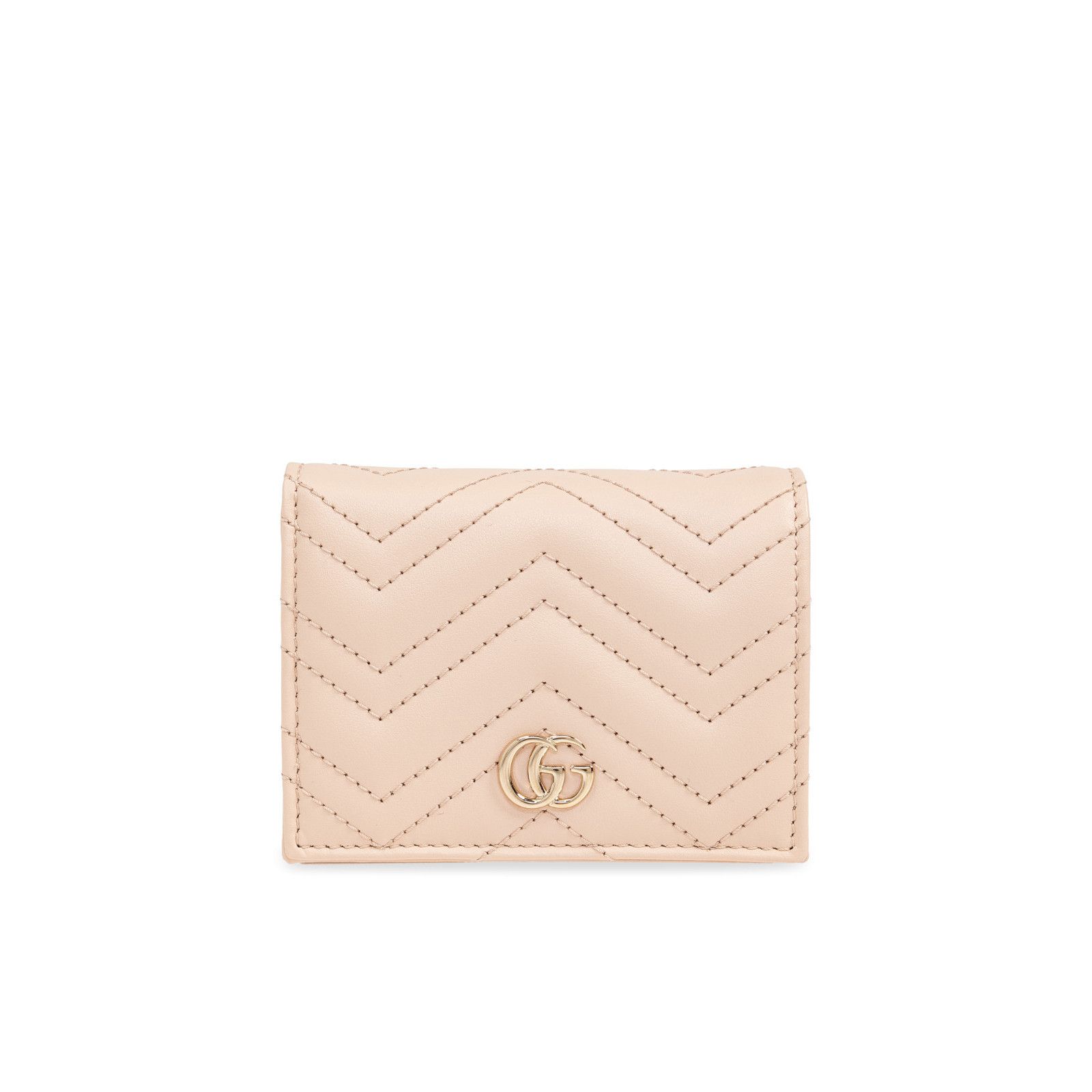 Gucci GUCCI Double G Pink Wallet New & Authentic Size ONE SIZE - 1 Thumbnail