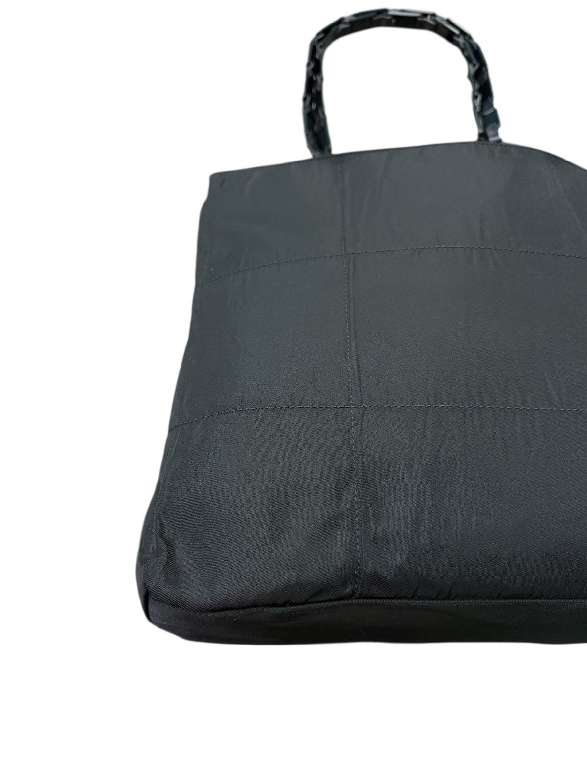 Prada VINTAGE PRADA BLACK TOTE BAG Size ONE SIZE - 4 Thumbnail