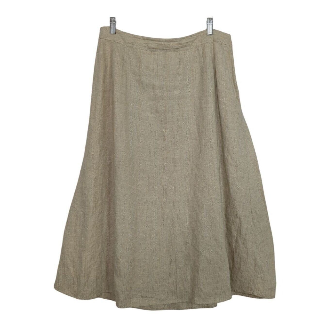 Talbots Talbots Linen Maxi Skirt Womens Petite Size 16W Metal Size 32" / US 10 / IT 46 - 1 Thumbnail