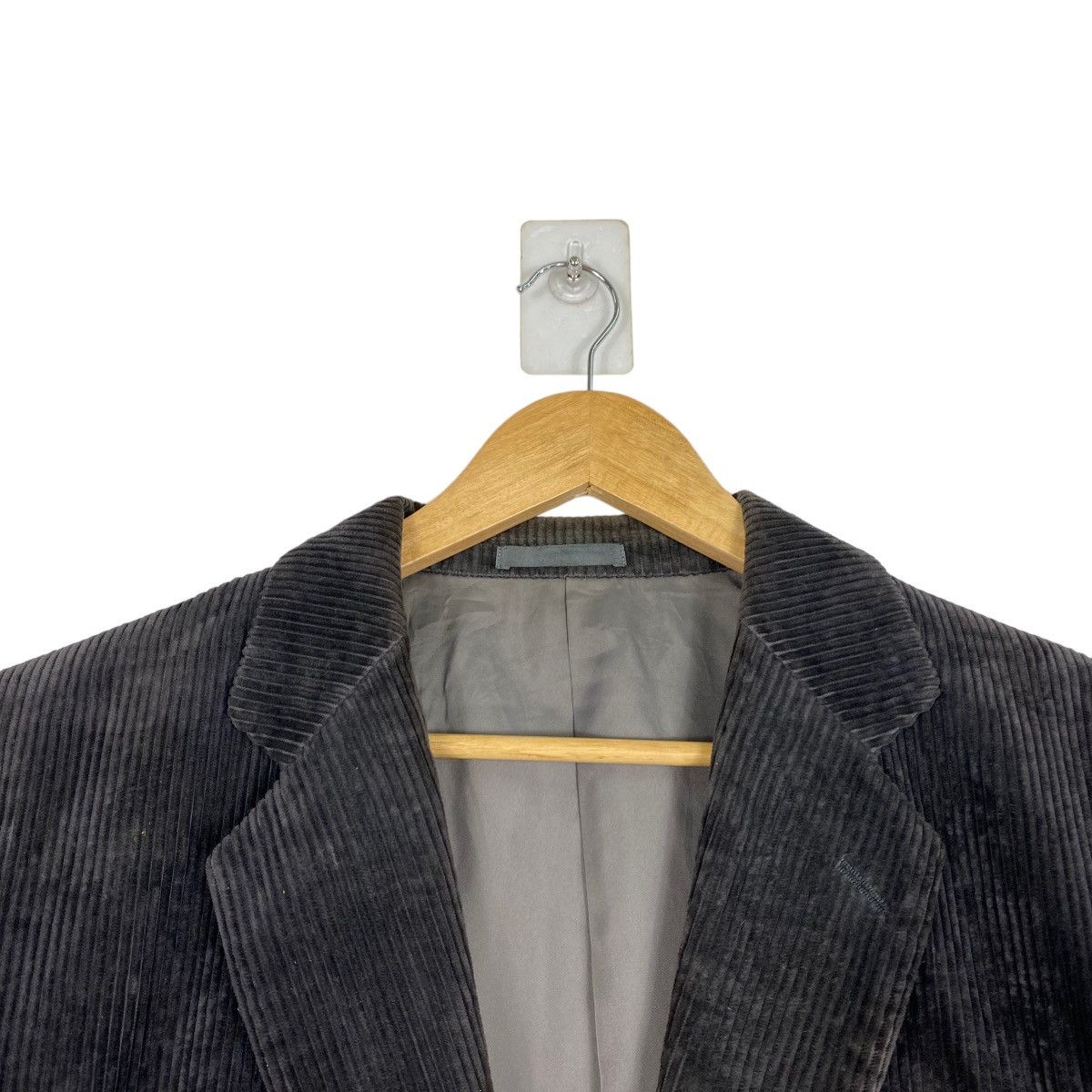 Burberry BURBERRYS CORDUROY BUTTON COAT BLAZER Size US M / EU 48-50 / 2 - 4 Thumbnail