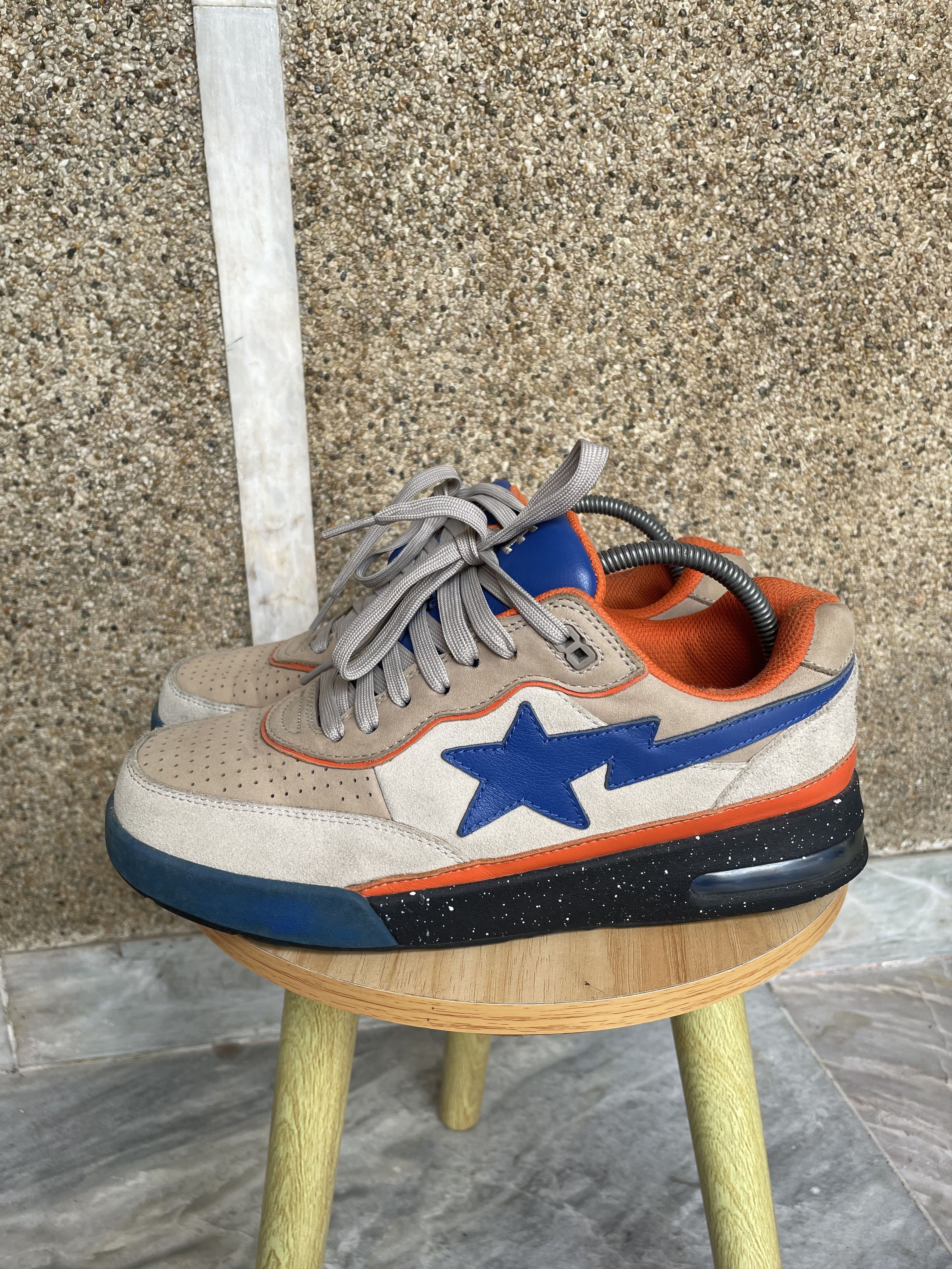 Bape A Bathing Ape Bape Road Sta Beige Suede Size US 8.5 / EU 41-42 - 3 Thumbnail