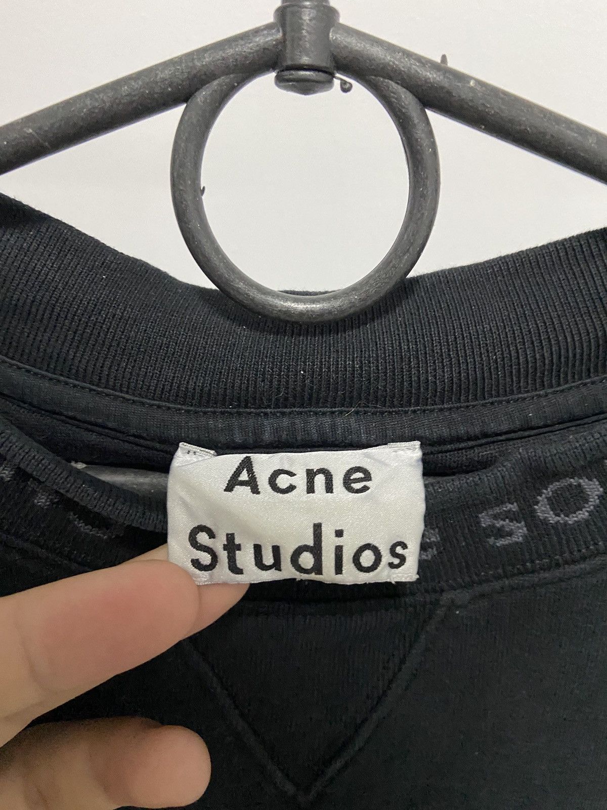 Acne Studios Acne studios flogho sweatshirt vintage oversize Size US L / EU 52-54 / 3 - 6 Thumbnail