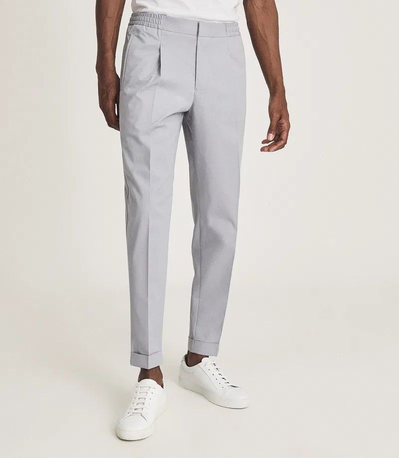 Reiss NWT Reiss Ramsay Pleat Front Tapered Trousers Size US 32 / EU 48 - 1 Thumbnail