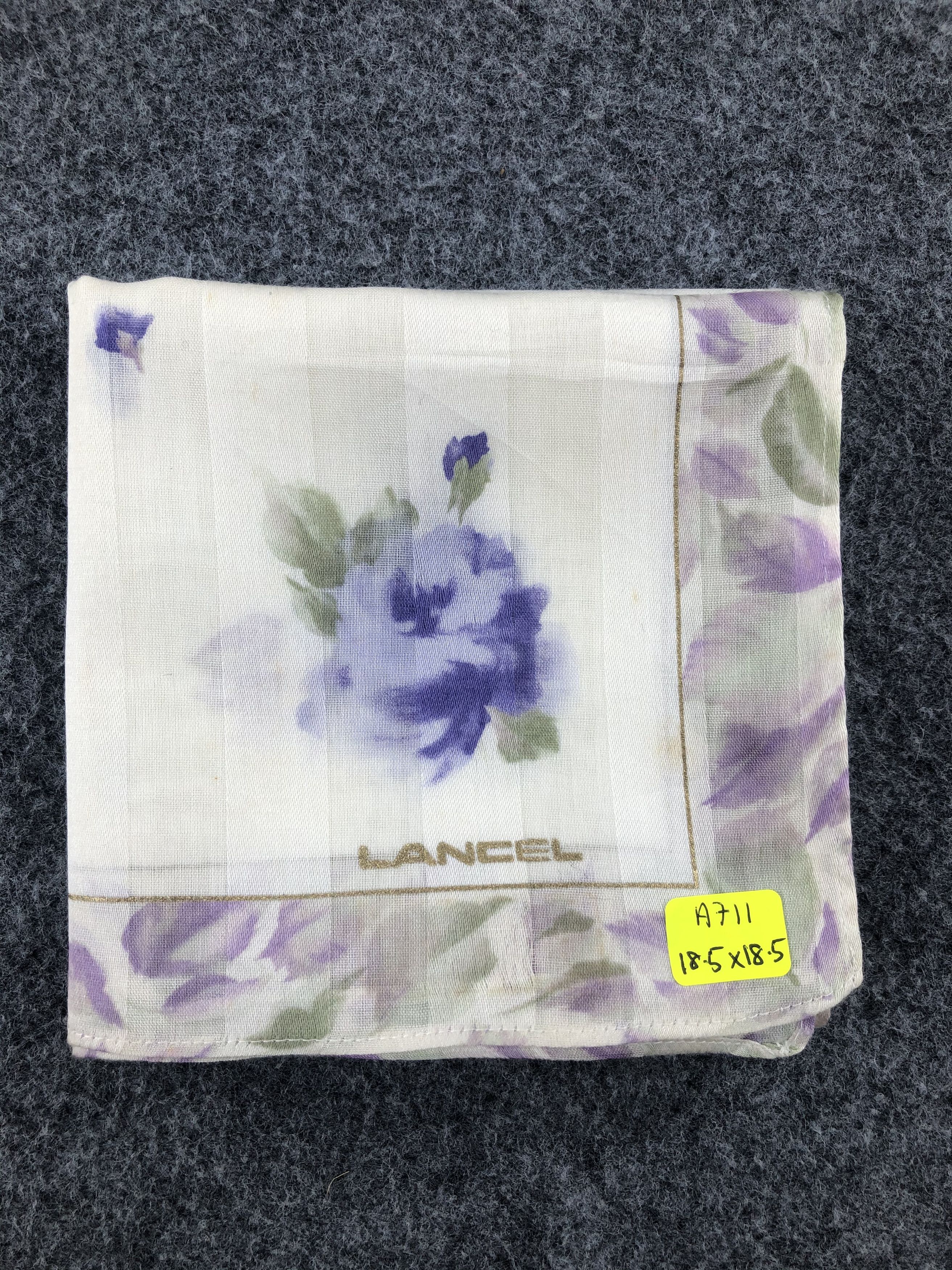 Lancel × Vintage Lancel Handkerchief / Bandana / Neckerchief Size ONE SIZE - 7 Thumbnail