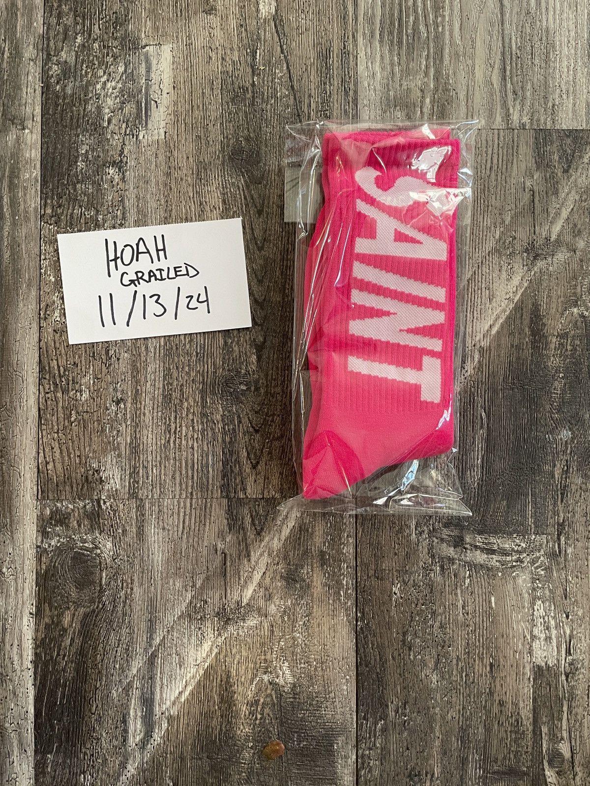 Cactus Plant Flea Market × READYMADE × Saint Michael Saint Michael (Mxxxxxx) x Cactus Plant Flea Market Socks Size ONE SIZE - 5 Thumbnail