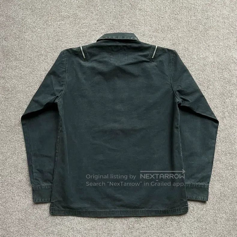 Neighborhood Neighborhood Zip Patched Long Sleeve Shirt - Washed, Wax-D Size US M / EU 48-50 / 2 - 2 Thumbnail