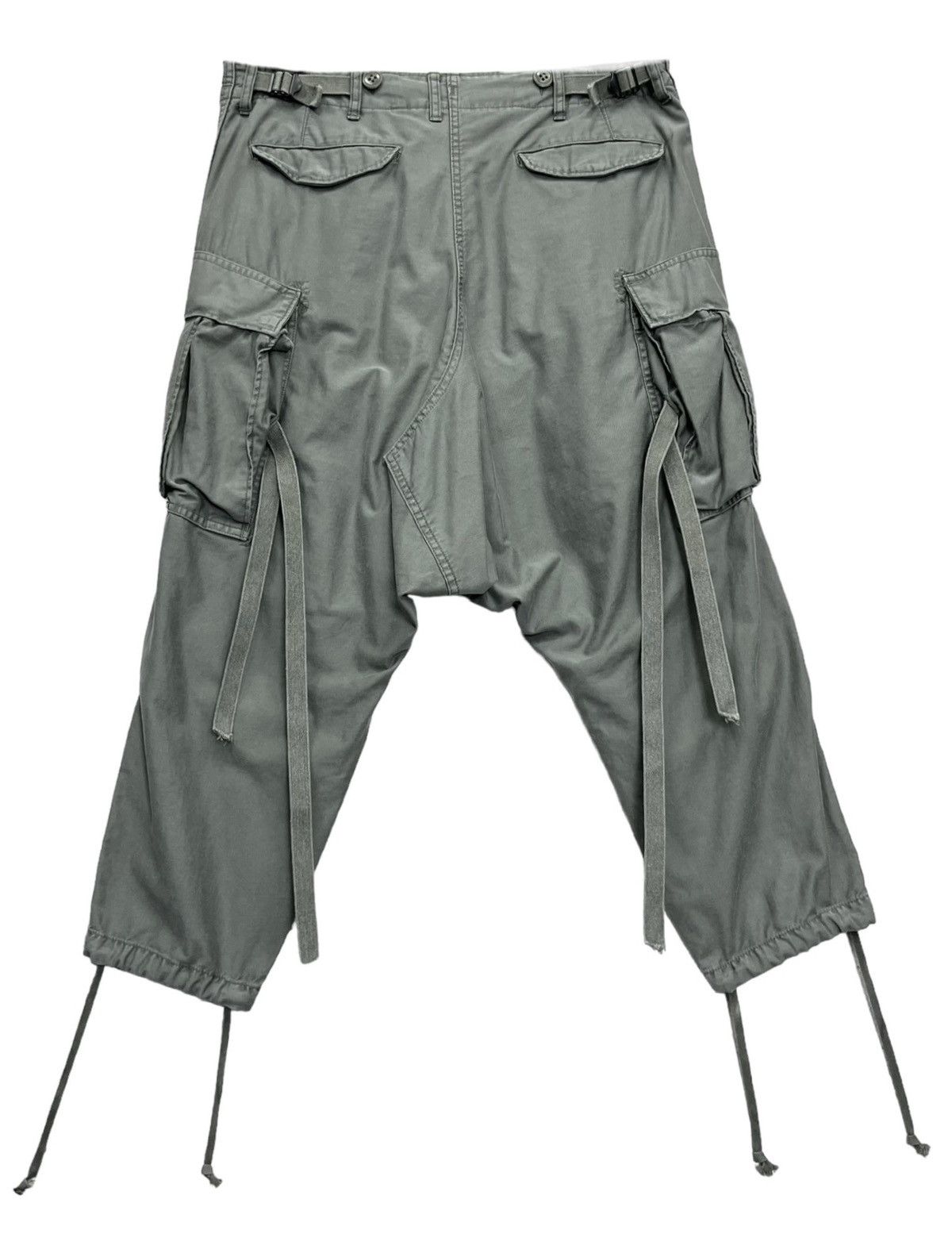Edition Japan 🔥FYE🔥RNA Bondage Military Drop Crotch Cropped Pants Size US 30 / EU 46 - 2 Thumbnail