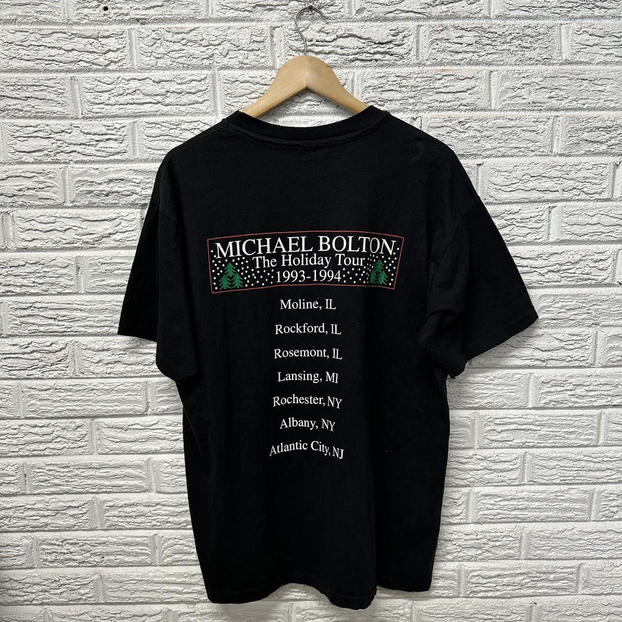 Hanes × Vintage Vintage Michael Bolton Tour Shirt Size XL Size US XL / EU 56 / 4 - 4 Thumbnail