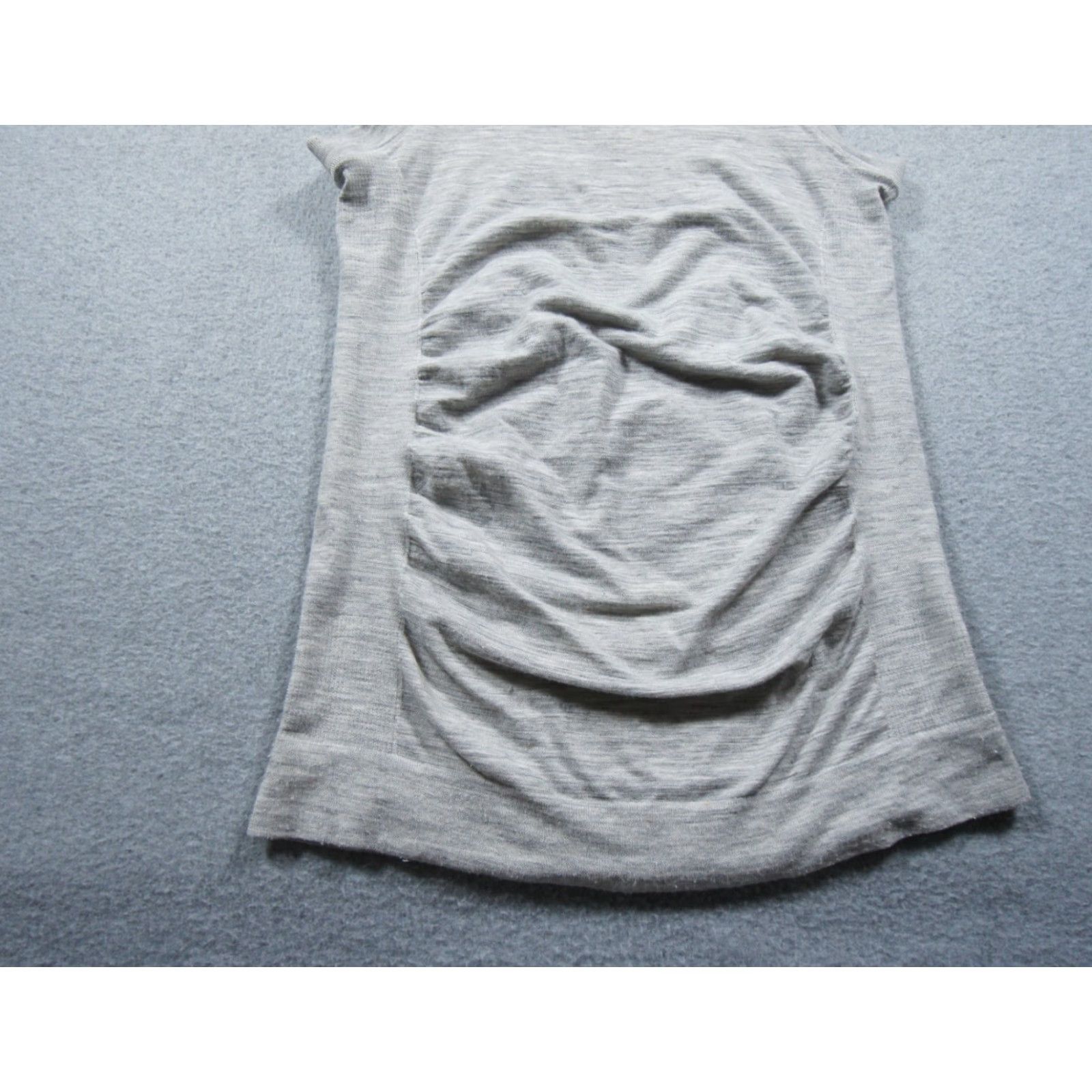 Athleta Athleta Shirt Womens Small Gray Tank Top Sleeveless Wool Blend Knit Stretch Tank Top Size S / US 4 / IT 40 - 3 Thumbnail