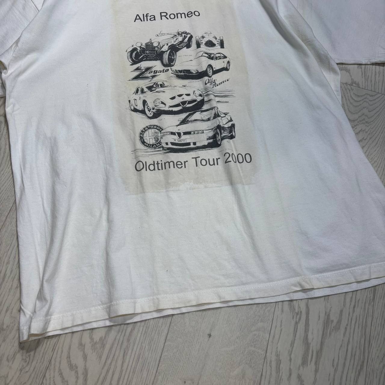 Other Alfa Romeo Vintage Oldtimer tour 2000 T-shirt Size:XL Size US XL / EU 56 / 4 - 4 Thumbnail