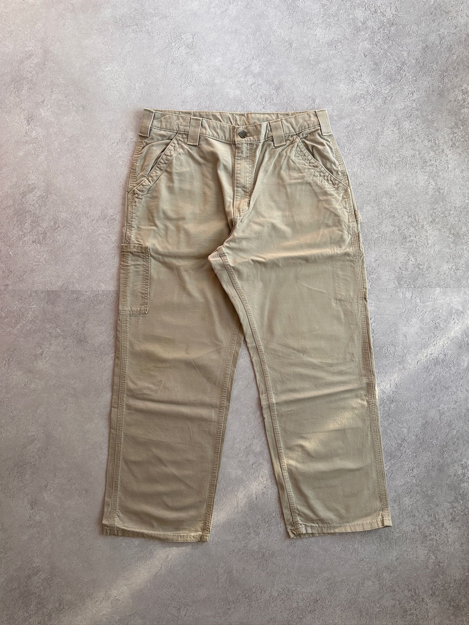 Carhartt × Vintage Vintage Carhartt Workwear Carpenter Pant Size US 34 / EU 50 - 2 Thumbnail