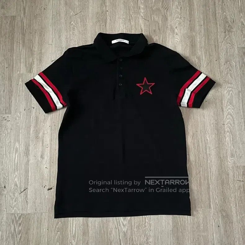Givenchy × Luxury Rare! Givenchy Star Polo Embroidered Luxury