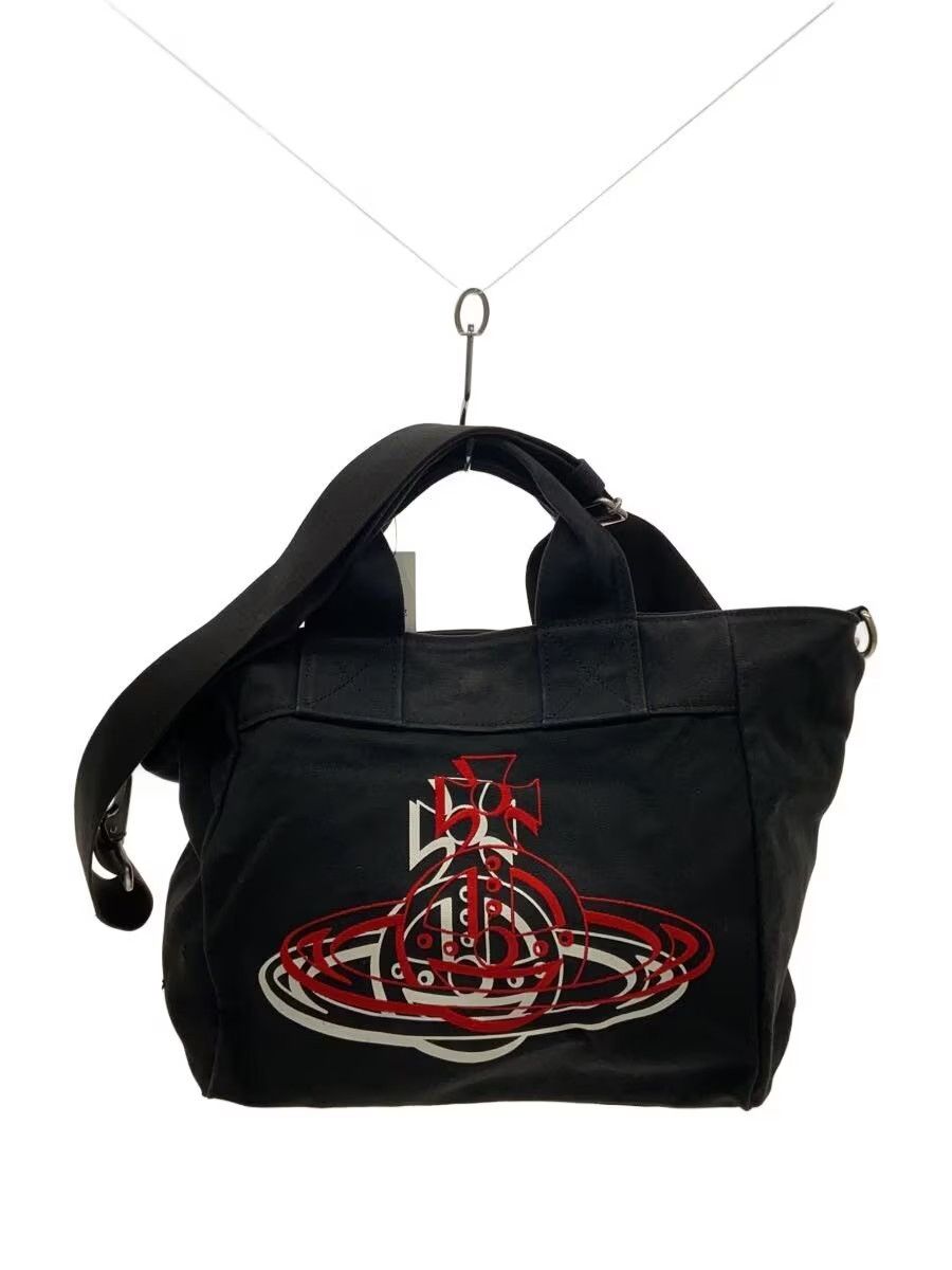 Vivienne Westwood Vivienne Westwood Black Canvas Orb Backpack