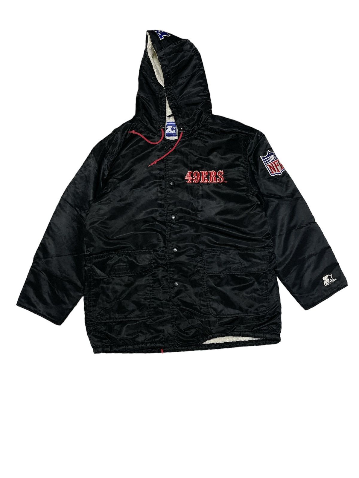 NFL × Starter VINTAGE SAN FRANCISCO 49ERS NFL PUFFER JACKET Size US L / EU 52-54 / 3 - 2 Thumbnail