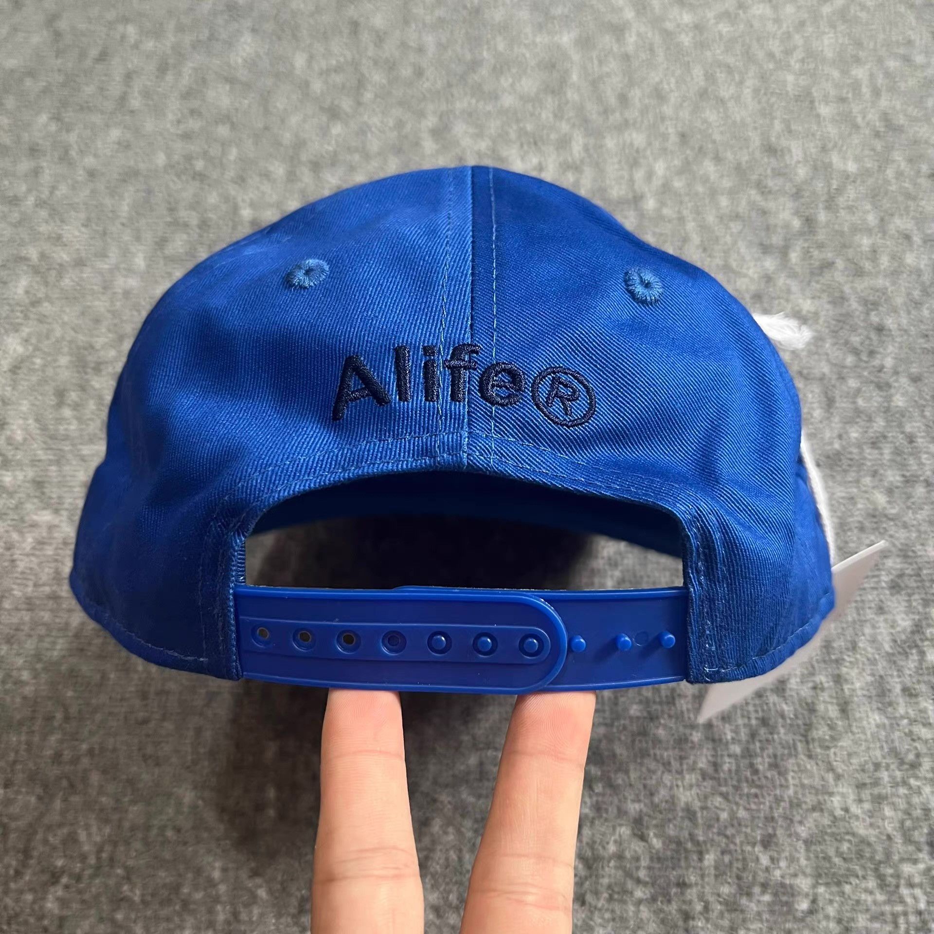 Alife Alife® Towel Solid Color Classic Flat Brim Baseball Cap Q7 Size ONE SIZE - 5 Thumbnail