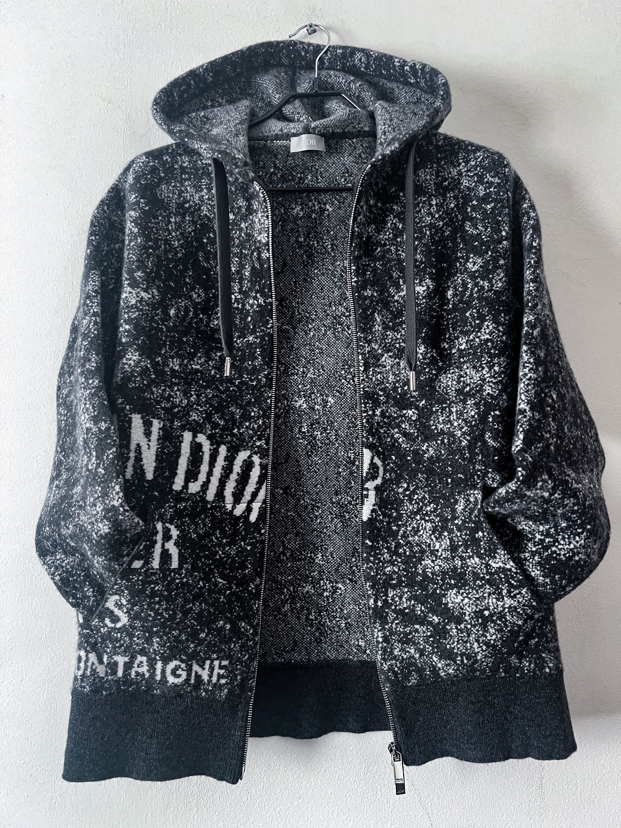 Dior Dior Wool Cardigan With Hood Size US XL / EU 56 / 4 - 2 Thumbnail