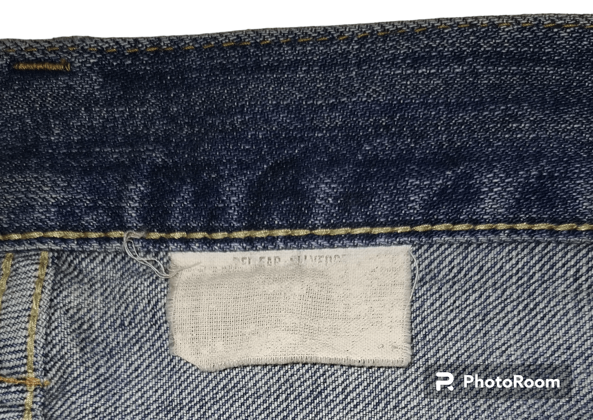 Japanese Brand × LOWRYS FARM LOWRYS FARM SELVEDGE DISTRESS JEANS Size 31" - 3 Thumbnail